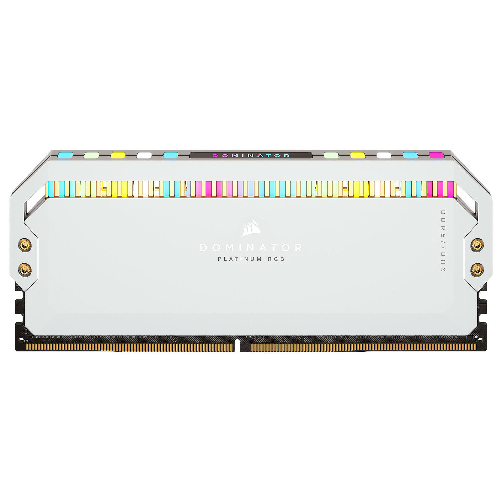 Corsair Vengeance RGB DDR5 32Go (2 x 16Go) 6200 MHz CL36 - Blanc