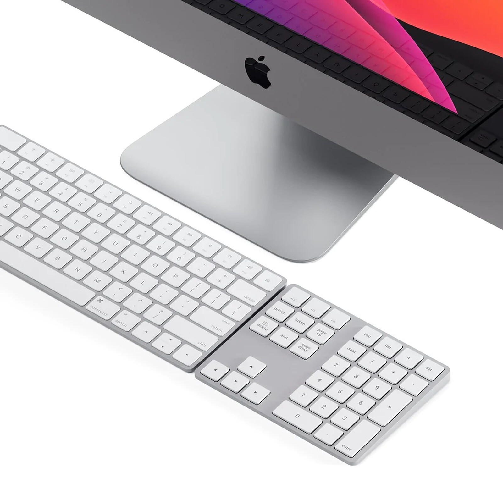 Acheter le Magic Keyboard avec pavé numérique pour Mac argent