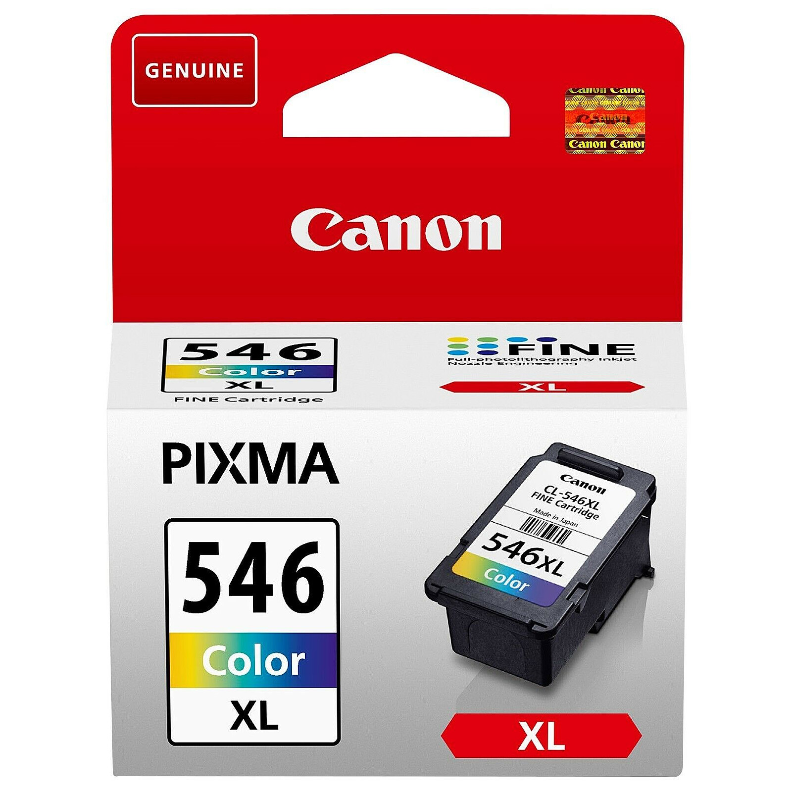 Canon PG-545XL + CL-546XL Pack cartouche haute capacité 4 couleurs