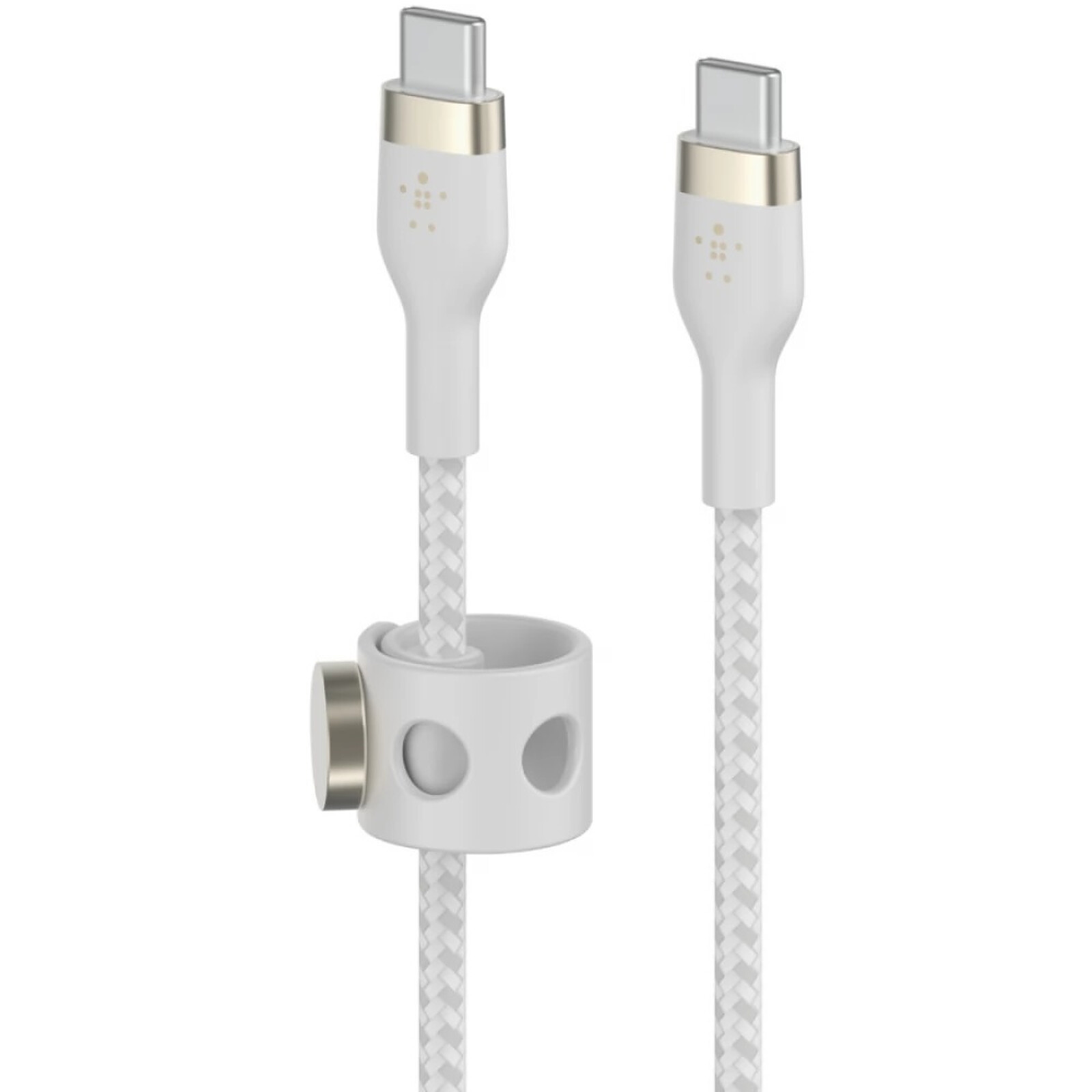 Belkin Boost Charge Pro Flex Câble silicone tressé USB-C vers USB-C (Noir)  - 1 m