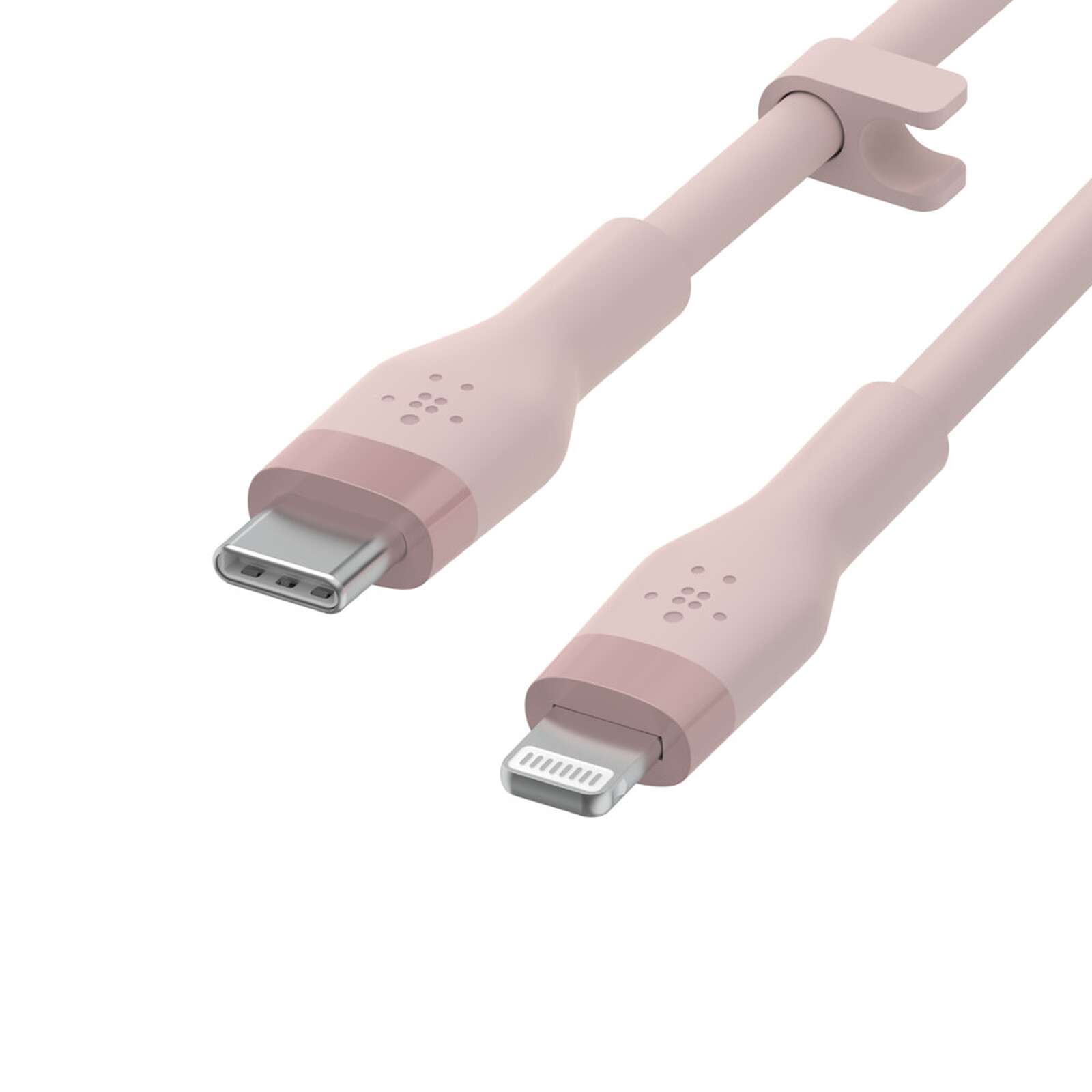 Belkin Boost Charge Flex Silicone USB-C to Lightning Cable (pink) - 1 m -  Apple accessories - LDLC 3-year warranty