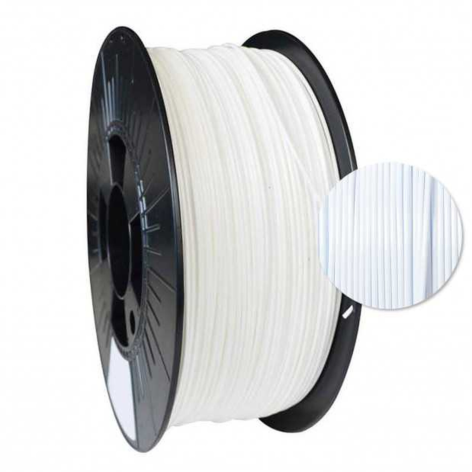 Forshape ABS Premium - 1,75 mm 2,3 Kg - Bianco neve - Filamento 3D - LDLC