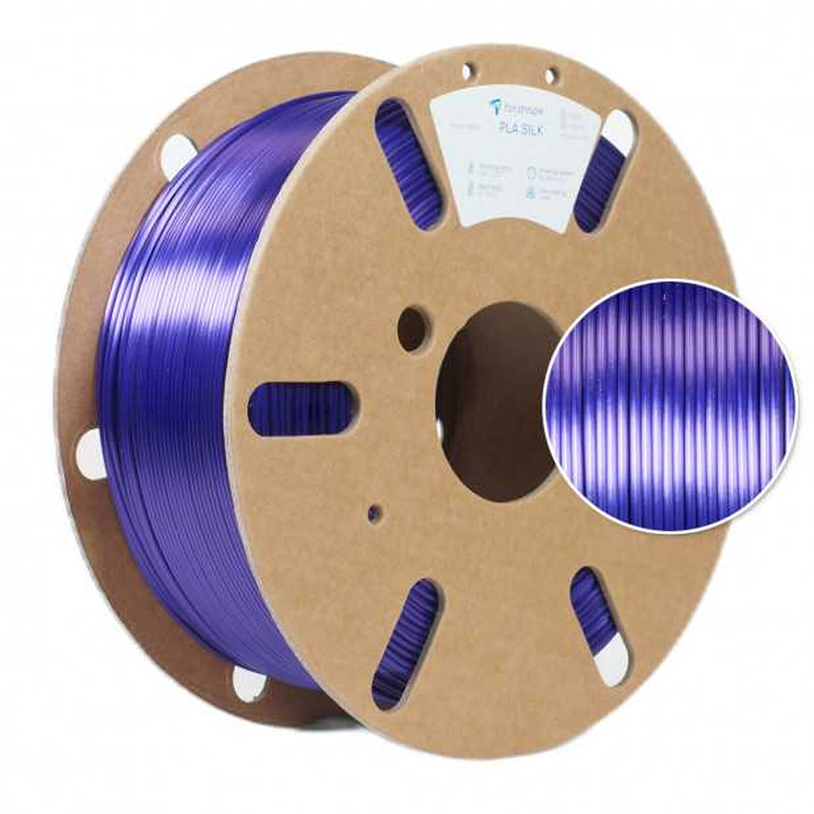 Forshape PLA Silk - 1.75 mm 1 Kg - Violet - Filament 3D - LDLC