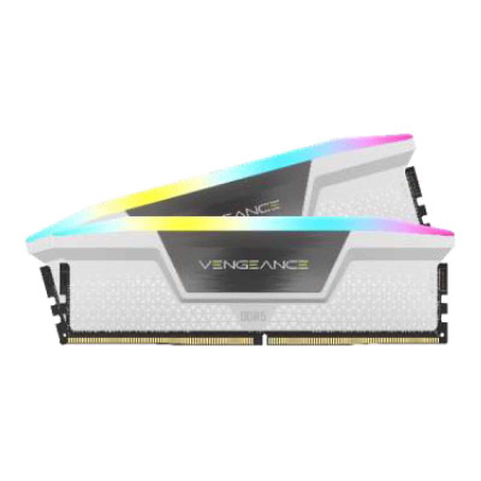 G.Skill Trident Z5 RGB 32Go (2 x 16Go) DDR5 6400 MHz CL32 - Argent