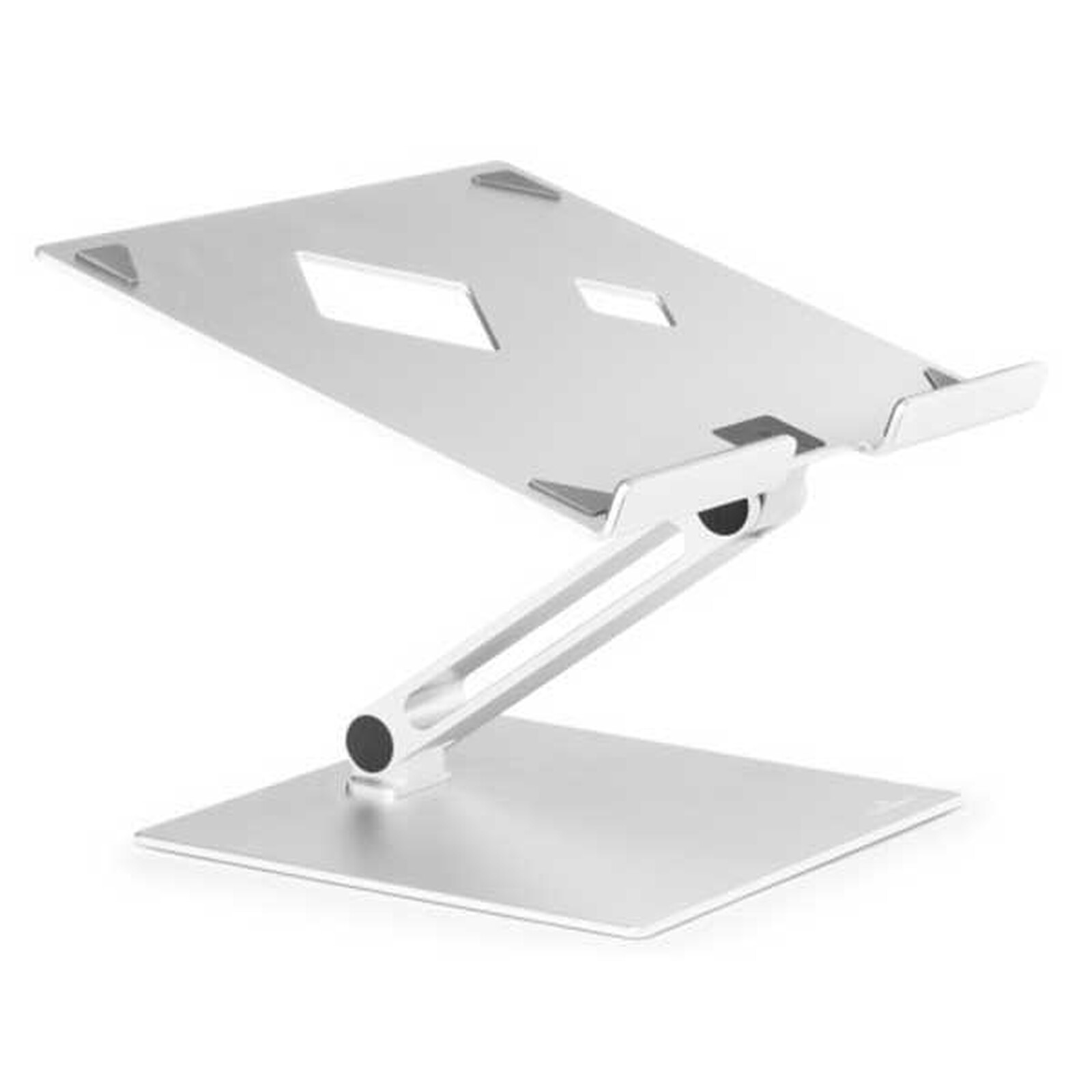 Support en aluminium pour ordinateur portable,avec ventilateur de