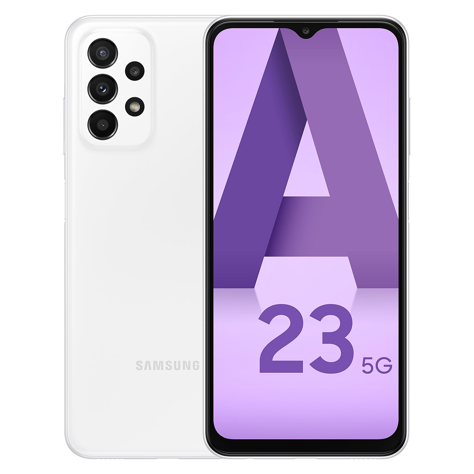 Smartphone Samsung Galaxy A23 Snapdragon 695 128GB Branco 5G Dual