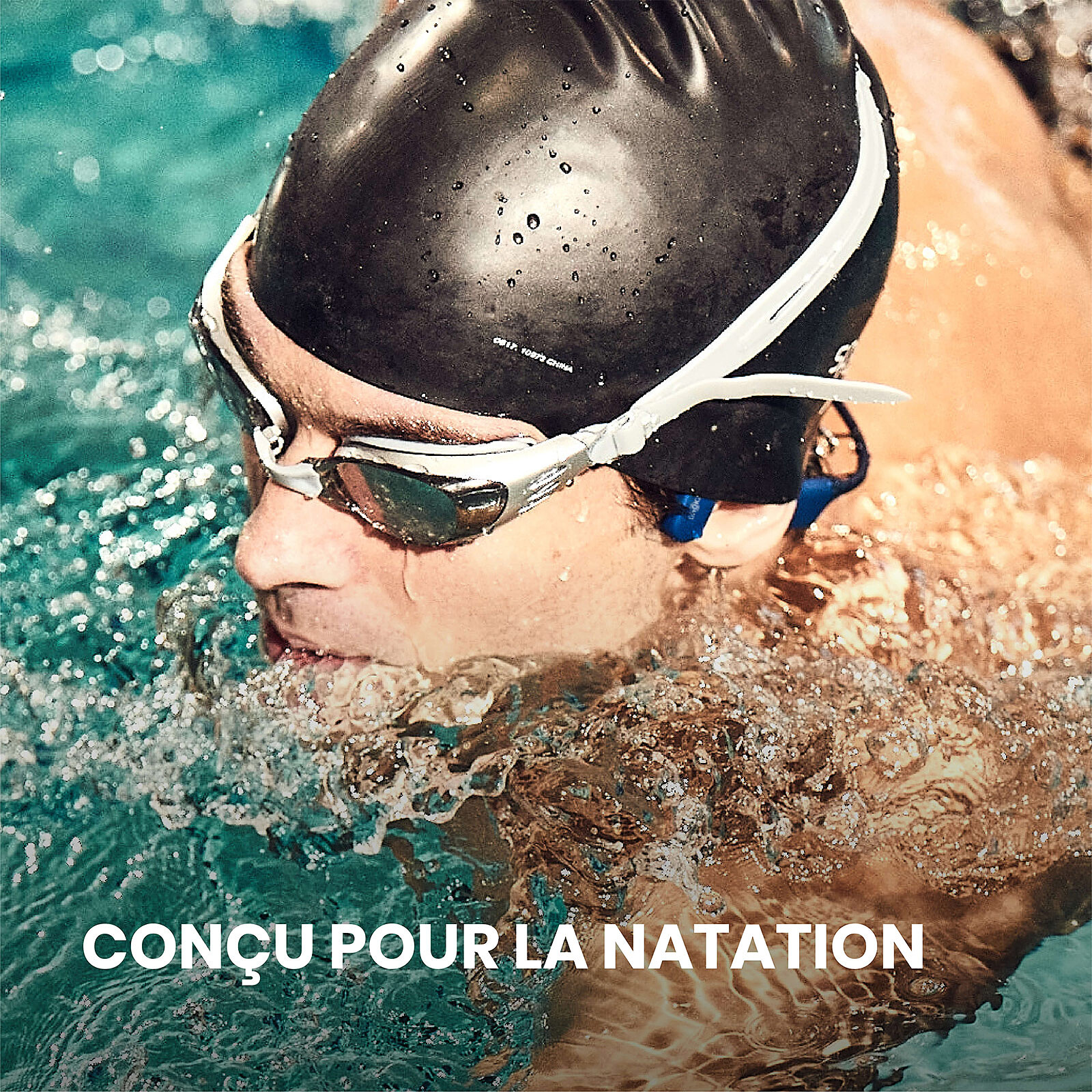 Ecouteurs de sport SHOKZ  Casque de natation à conduction osseuse