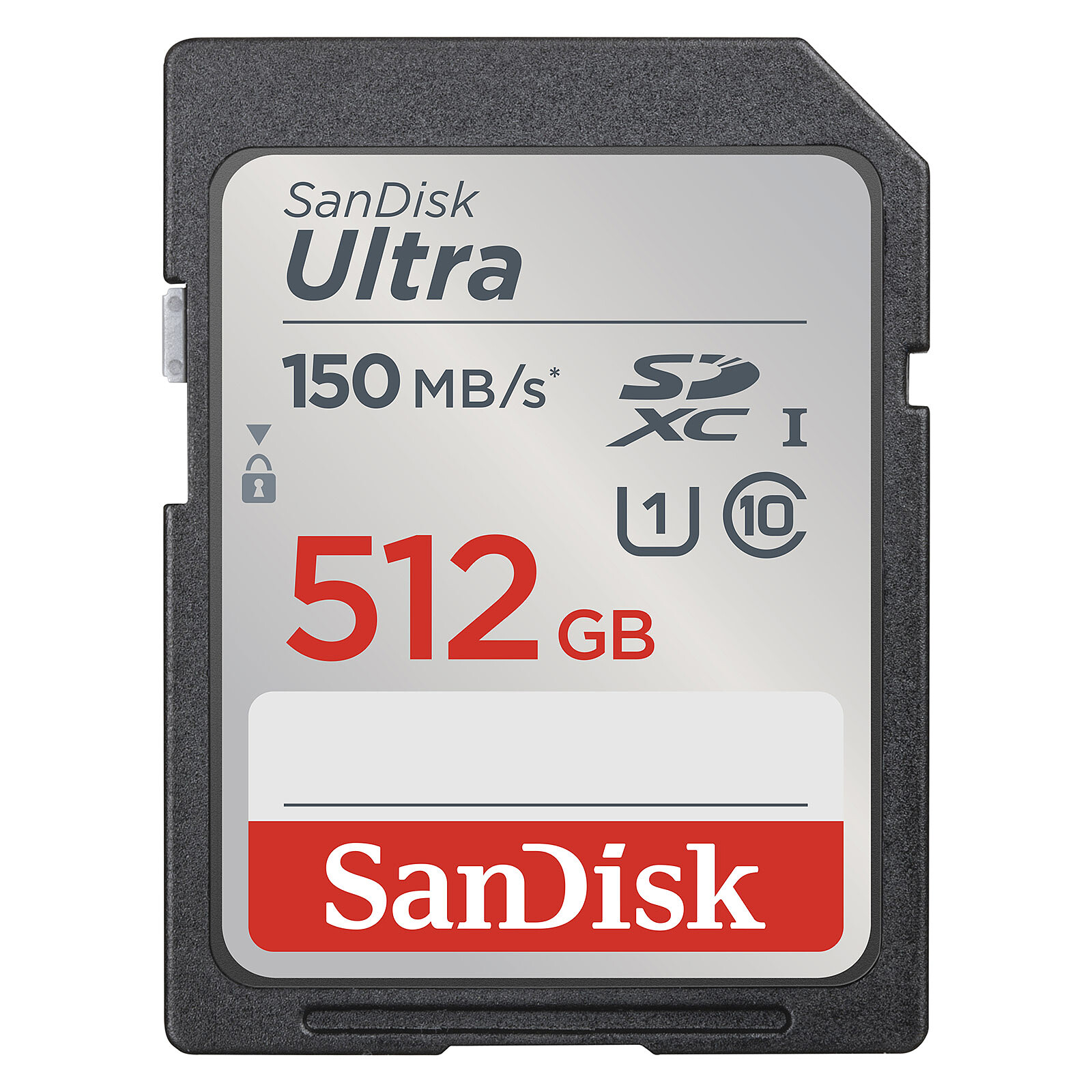 SanDisk Ultra SDXC UHS-I U1 512 Go 150 Mo/s - Carte mémoire - Garantie 3  ans LDLC