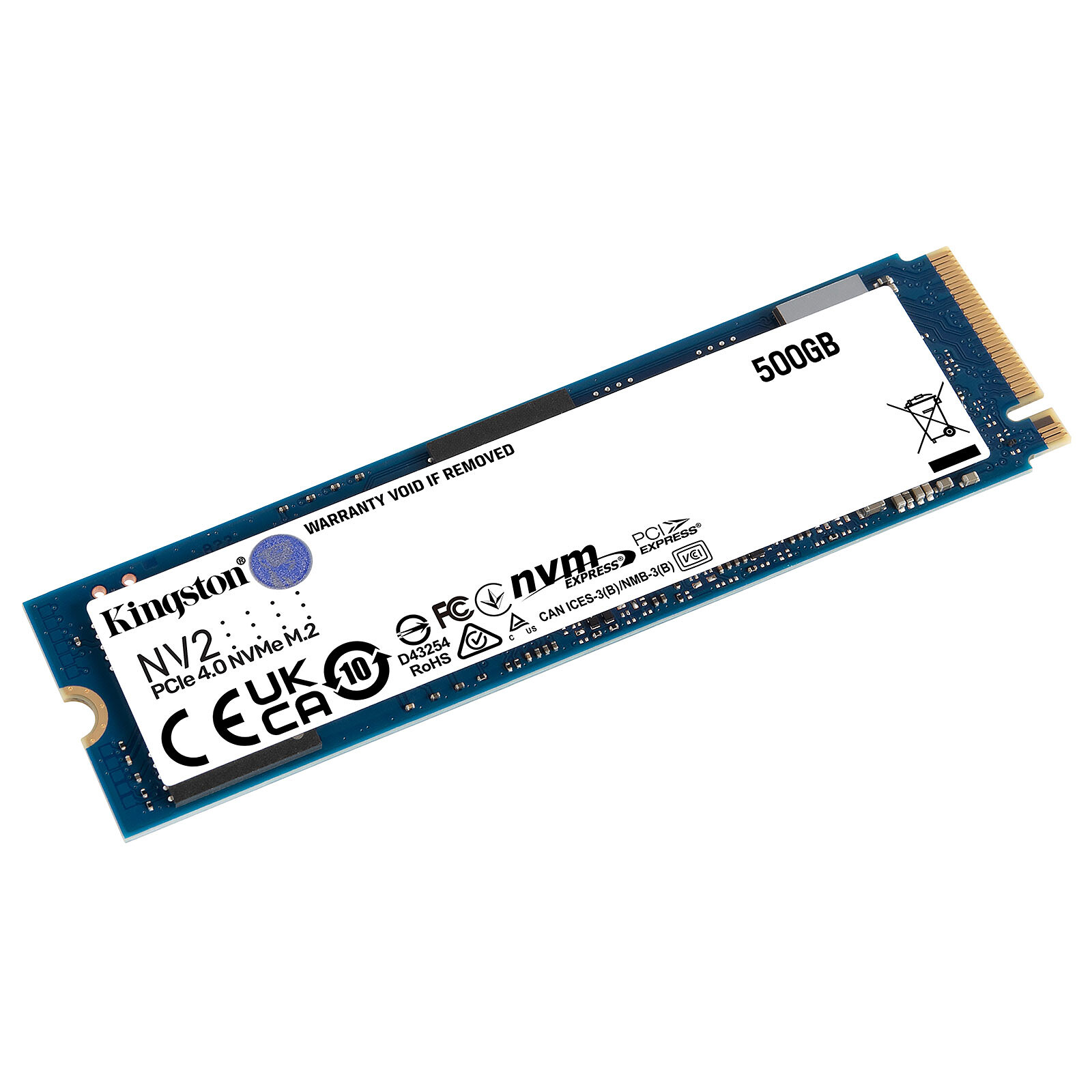 Disque dur interne SSD WD Blue SN580 PCIe 4.0 M.2 2280 NVMe 1 To
