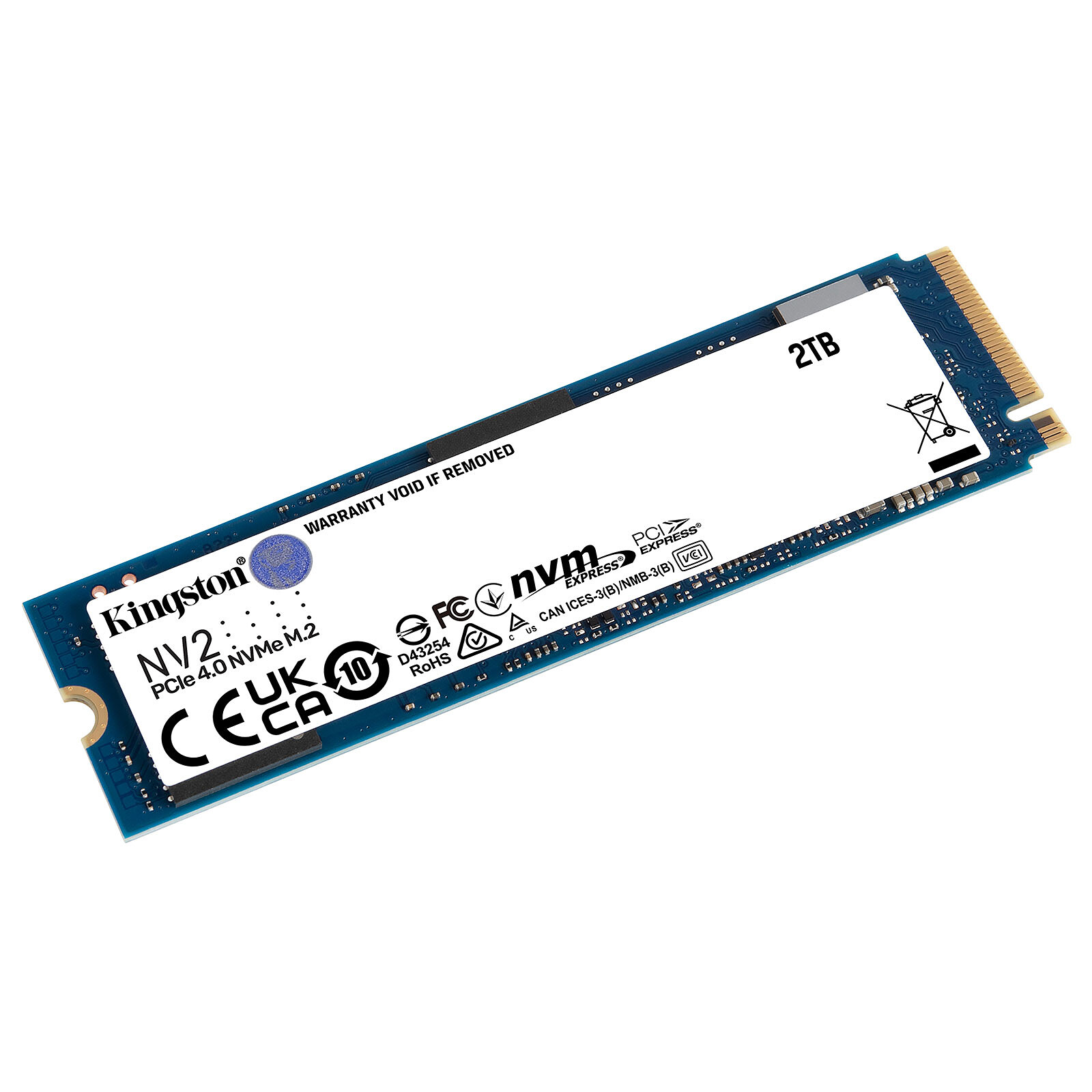 Kingston SSD NV2 2 To - Disque SSD - LDLC