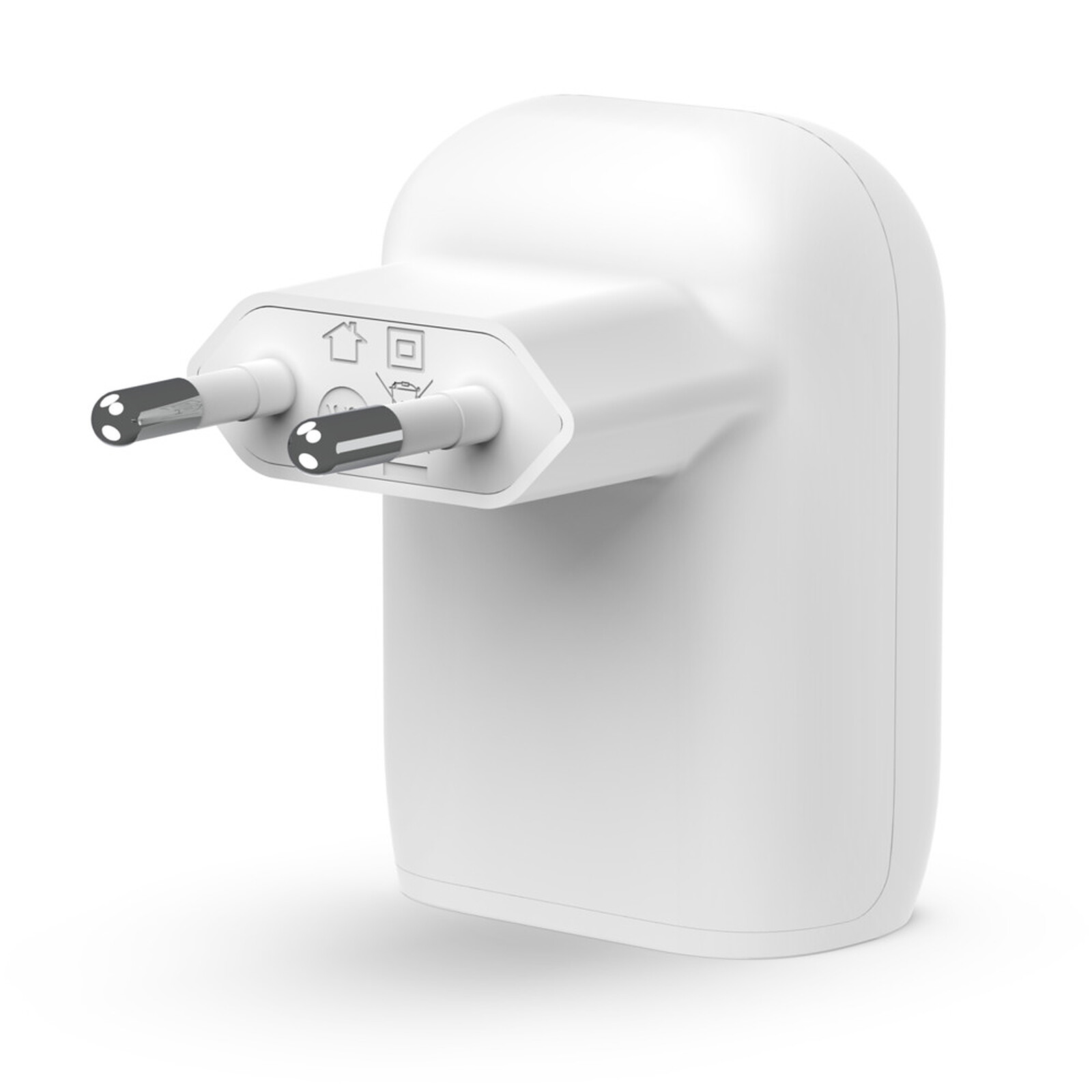CHARGEUR SECTEUR USB TYPE-C 38W POWER DELIVERY - BLANC