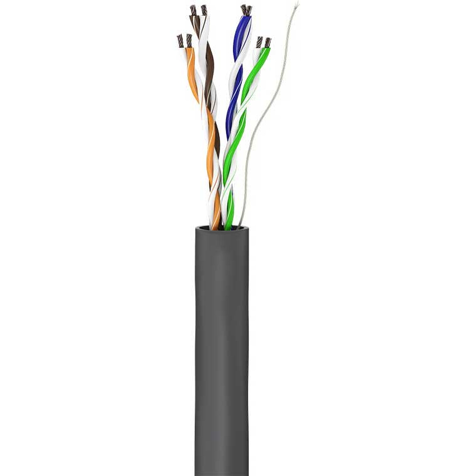 Goobay Câble RJ45 Cat 8.1 S/FTP 2 m (Bleu) - Câble RJ45 - Garantie 3 ans  LDLC
