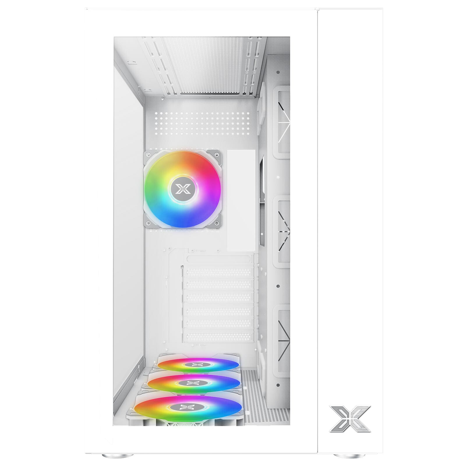 Xigmatek Aquarius Plus (Blanc) - Boîtier PC - Garantie 3 ans LDLC