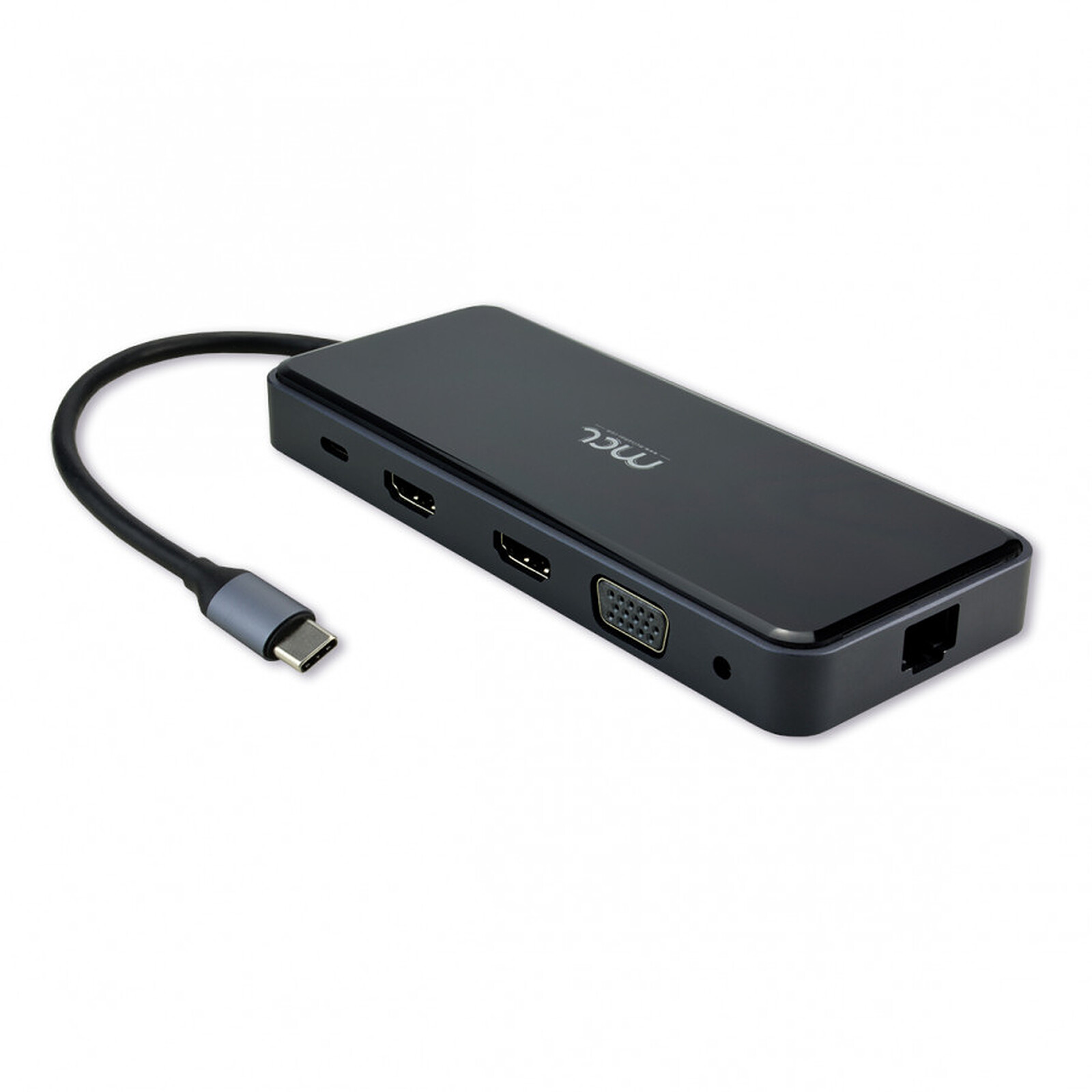 MCL Station d'accueil USB-C multi-ports 12-en-1 HDMI/VGA - Station d'accueil  PC portable - Garantie 3 ans LDLC