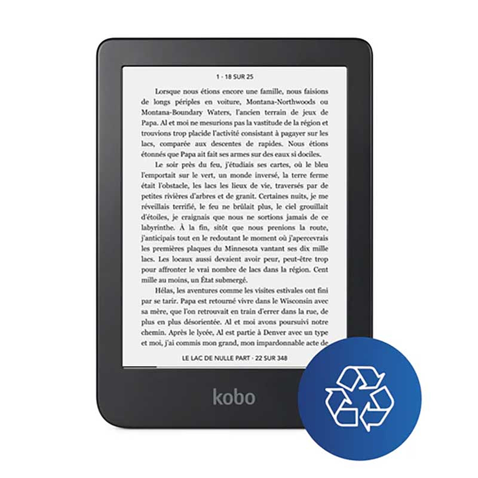 Kobo SleepCover Basic pour Clara 2E Bleu Océan - Liseuse eBook - Garantie 3  ans LDLC