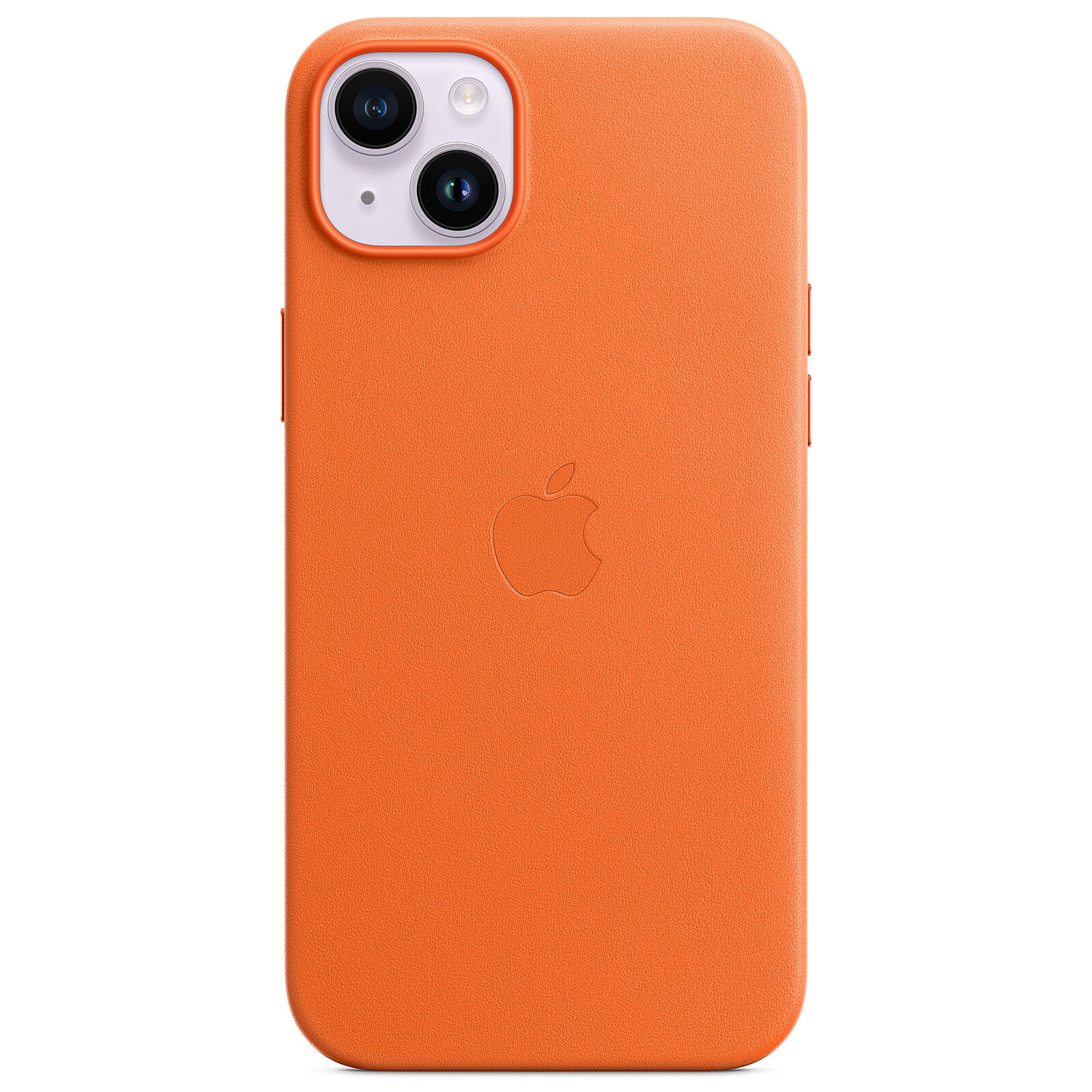 brandy Tradicional Destruir Funda de piel con MagSafe naranja para iPhone 14 Plus de Apple - Funda de  teléfono Apple en LDLC