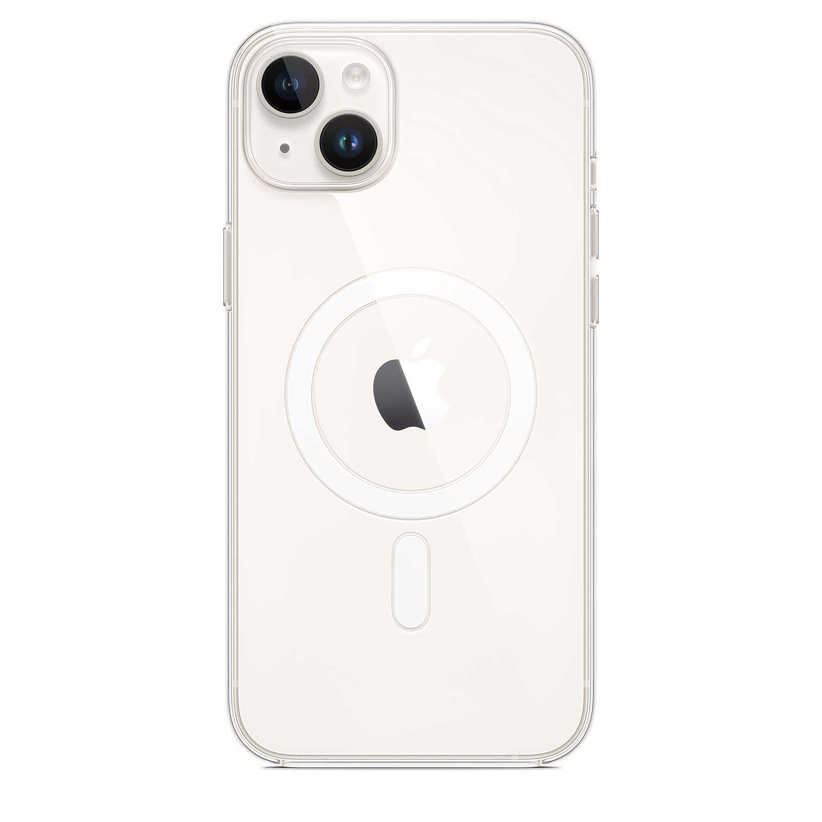Knoowcase Custodia Antiurto Per IPhone 14 – Silicone TPU Trasparente Con Protezione Schermo Integrata – Nero