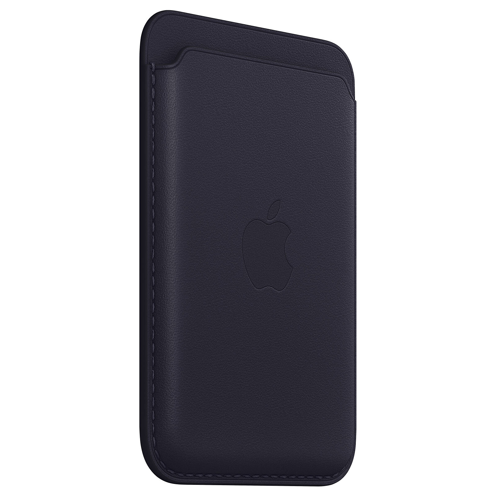 Apple iPhone Leather Wallet with MagSafe ink purple - MagSafe Wallet