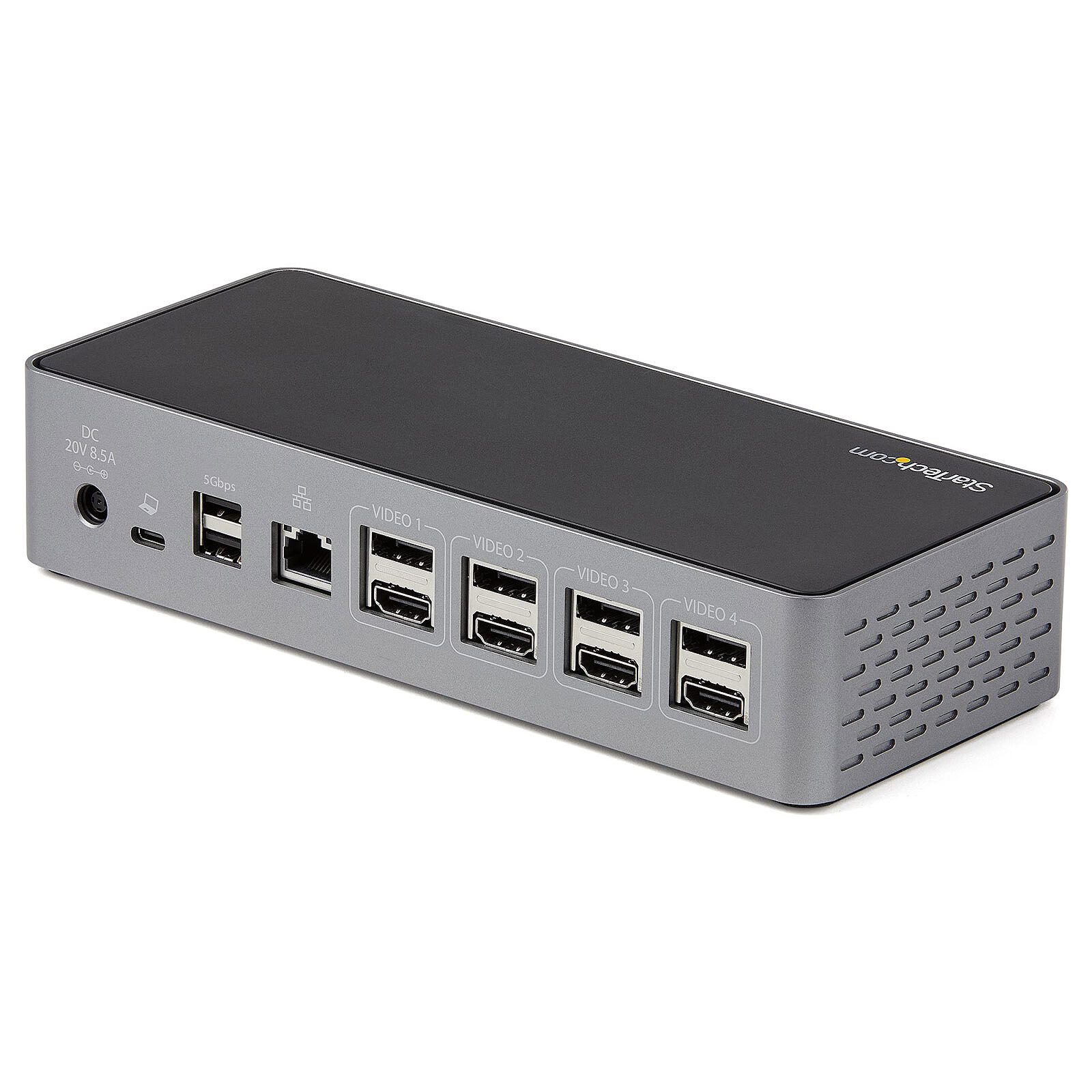 StarTech.com Adaptateur multiport USB-C vers 2xHDMI 4K 60 Hz, Hub 2x USB  3.1, SD et Power Delivery 100W - Station d'accueil PC portable - Garantie 3  ans LDLC