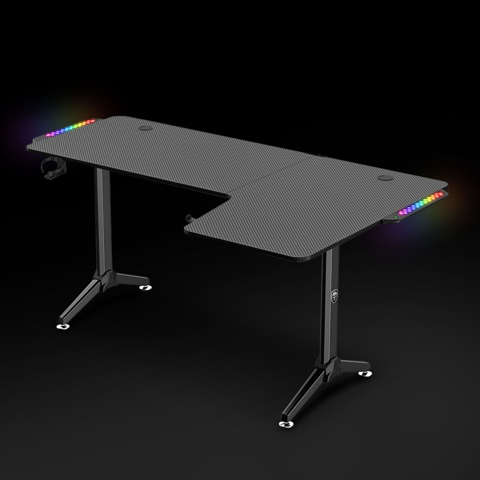 Spirit of Gamer Headquarter 600 RGB RIGHT - Meuble ordinateur - Garantie 3  ans LDLC