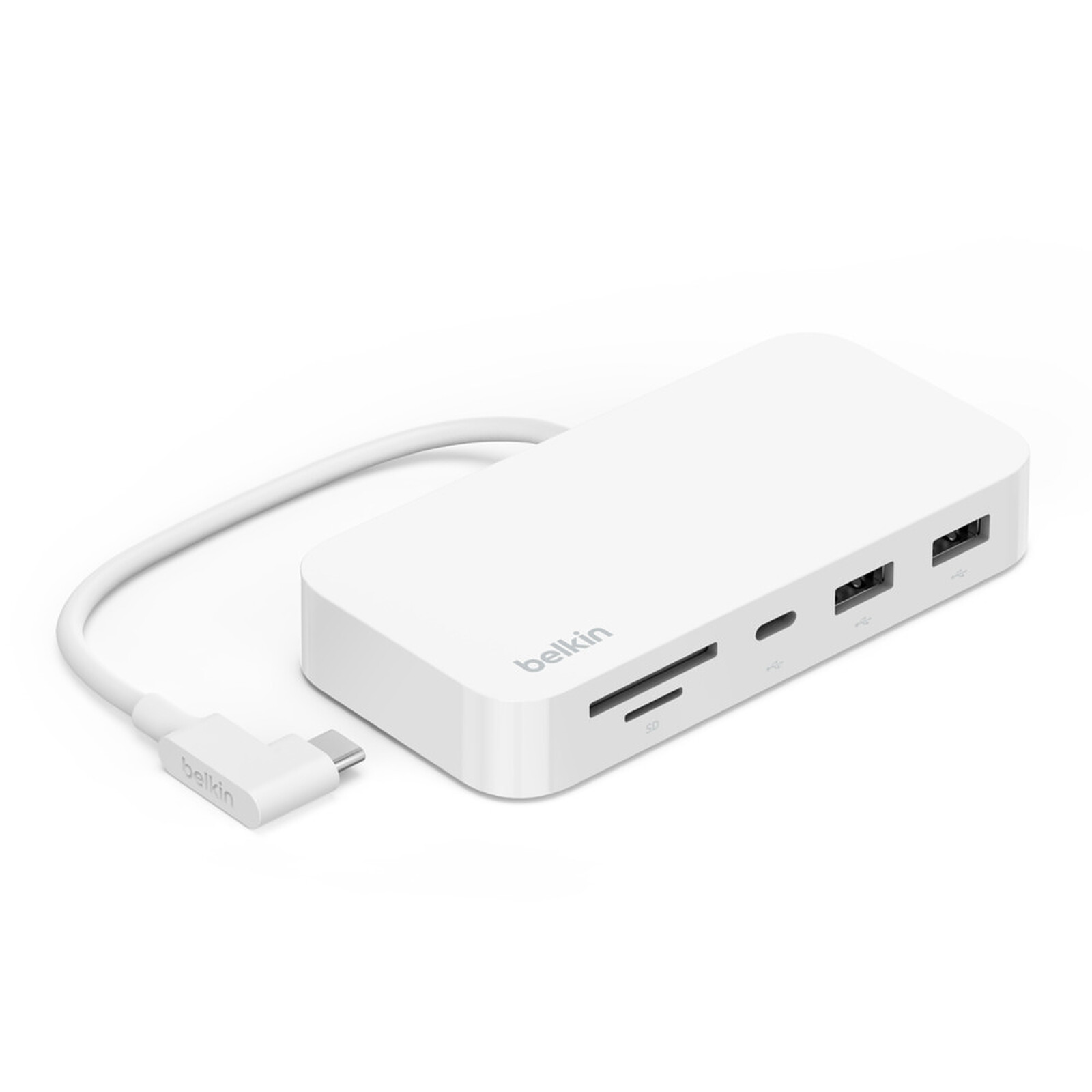 Portable USB-C® Multiport Adapter, 2x USB-C, USB-A, HDMI, VGA