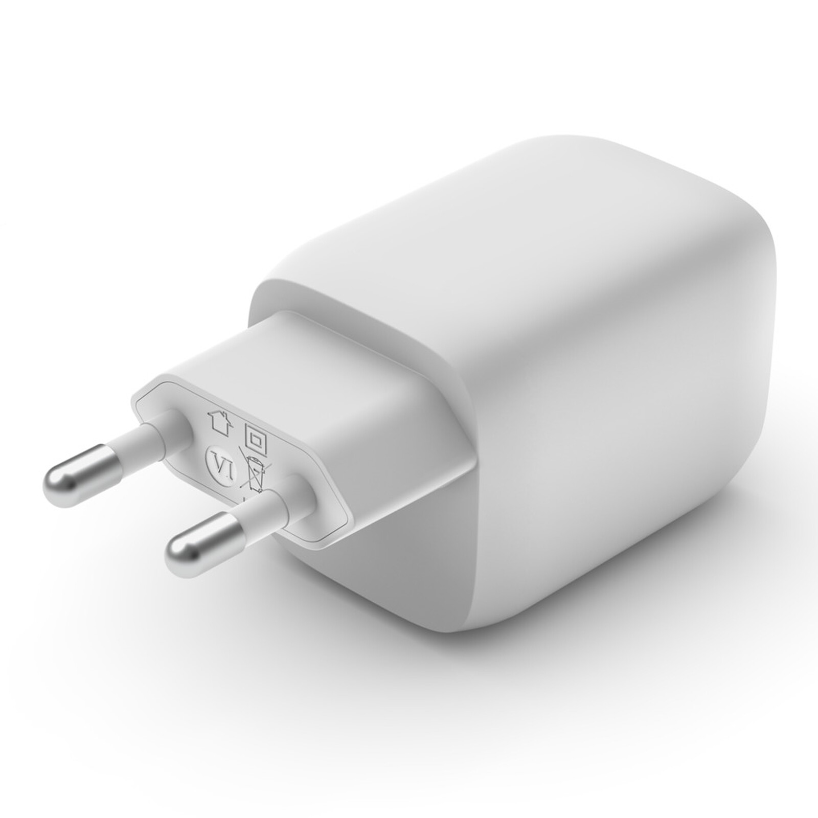 Cargador de corriente USB-C de 30 W de Belkin para iPhone y otros (blanco)  - Cargador de teléfono - LDLC
