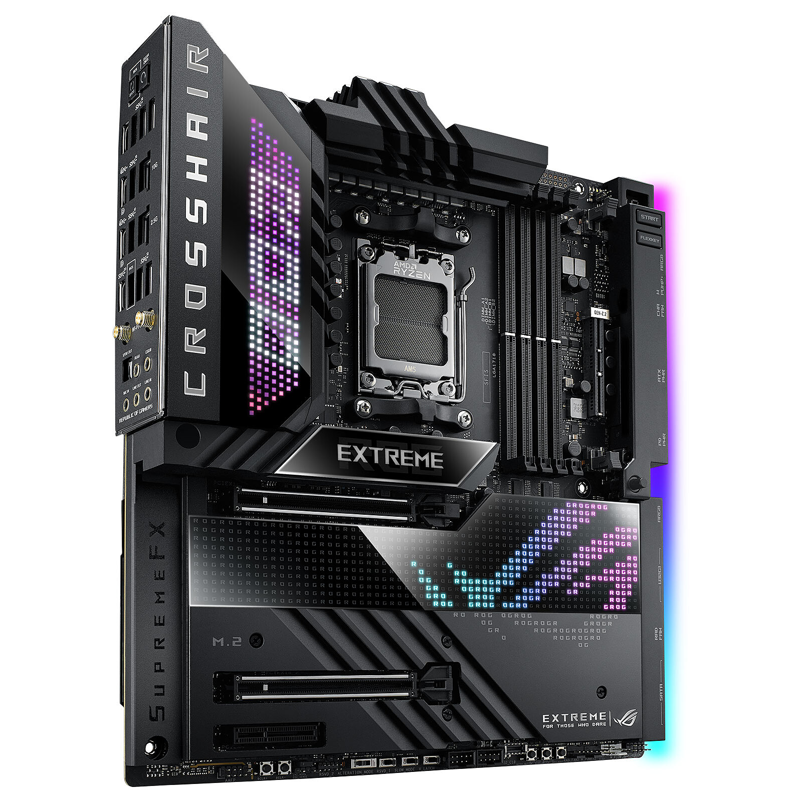 ASUS X670E-A ROG STRIX GAMING WIFI ATX Motherboard - Micro Center