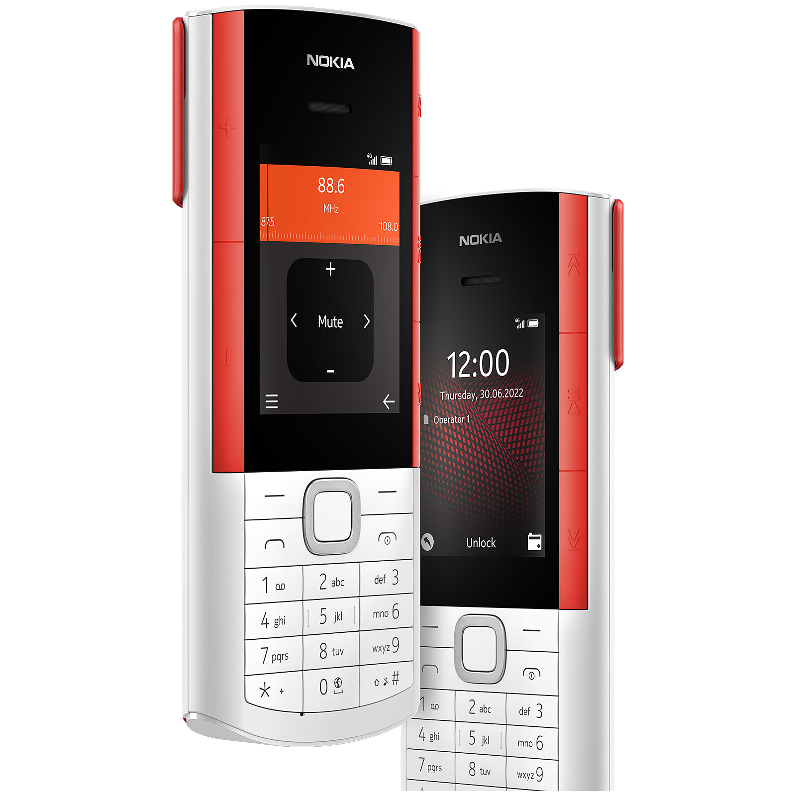 Teléfono Móvil Nokia 5710 XA Negro y Rojo 