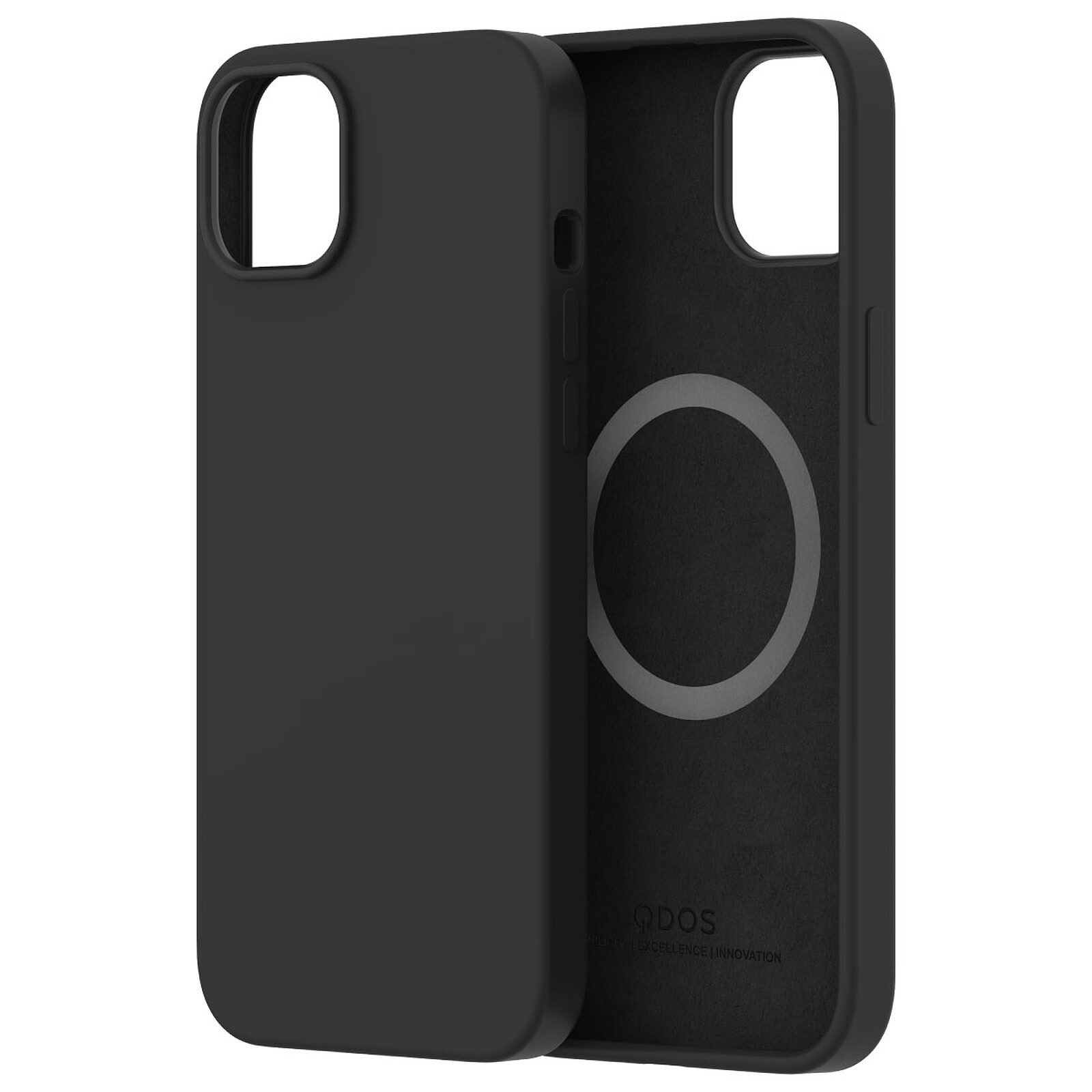 QDOS Case Touch Pure avec Snap Minuit pour iPhone 14 Plus - Coque téléphone  - Garantie 3 ans LDLC