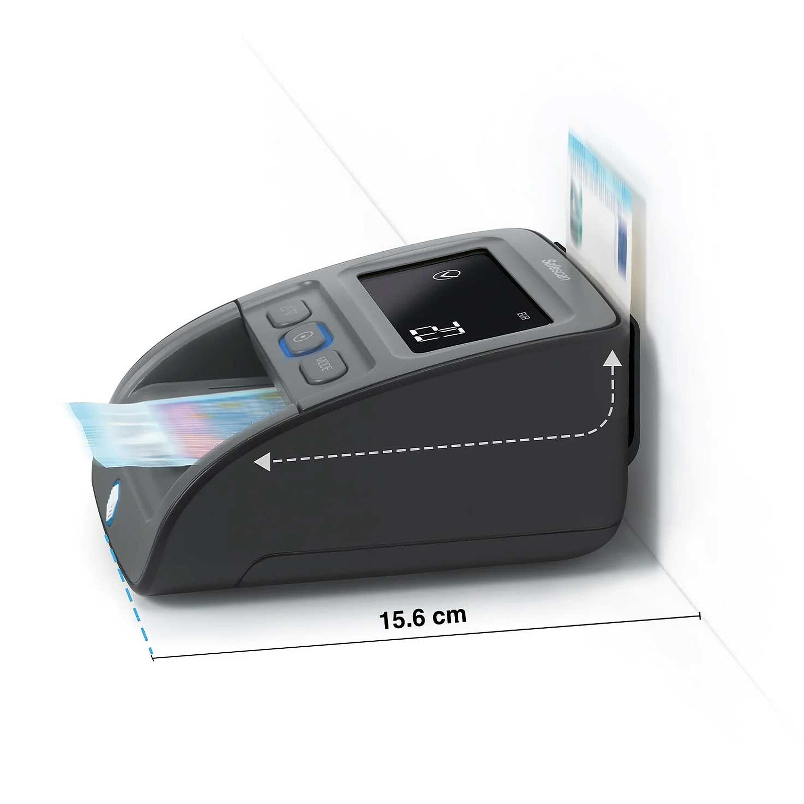 Safescan 155-S Détecteur automatique de faux billets 7 modes de détection -  Coloris Noir - Détecteurs de Faux Billetsfavorable à acheter dans notre  magasin
