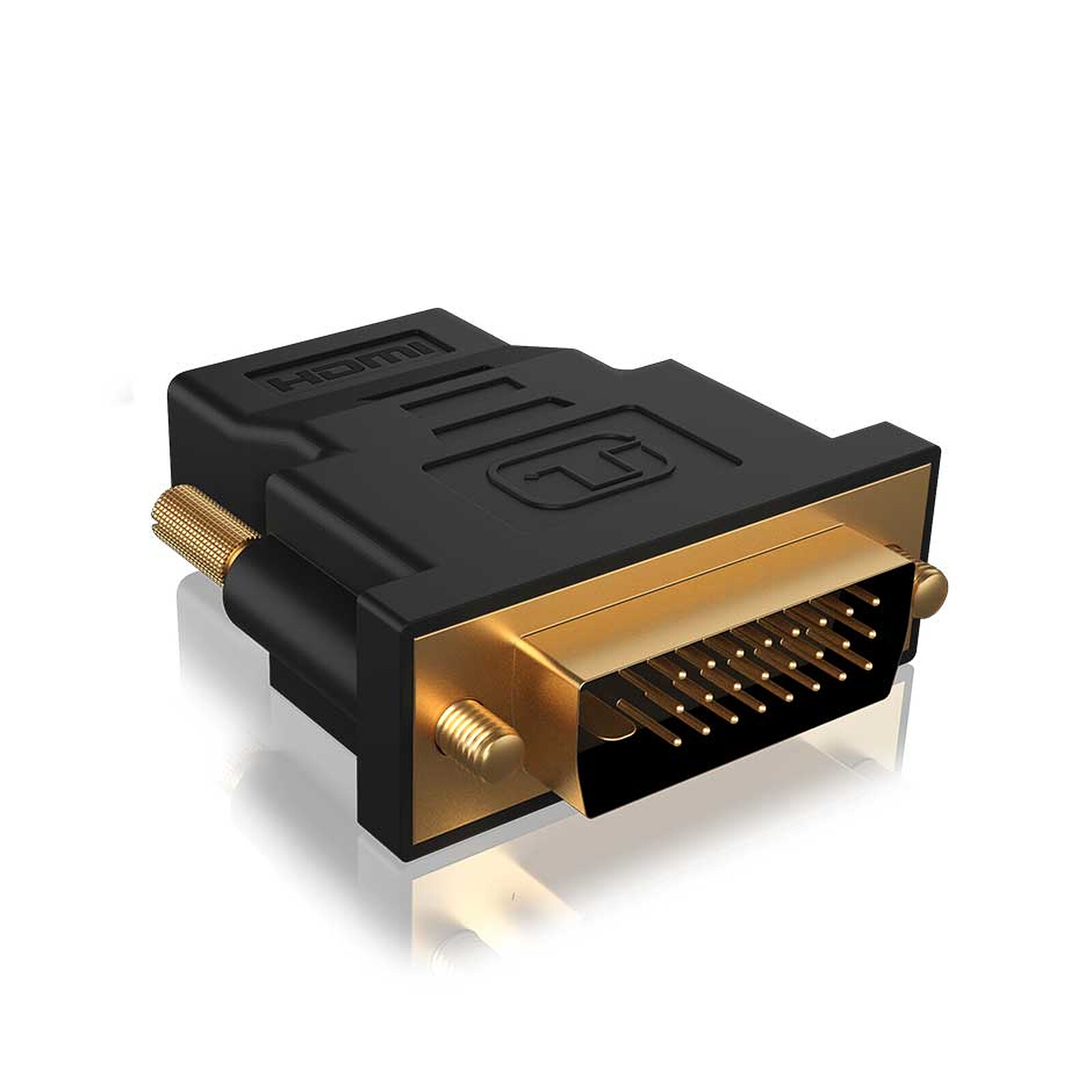 Adaptateur DVI-D mâle / HDMI femelle haute qualité