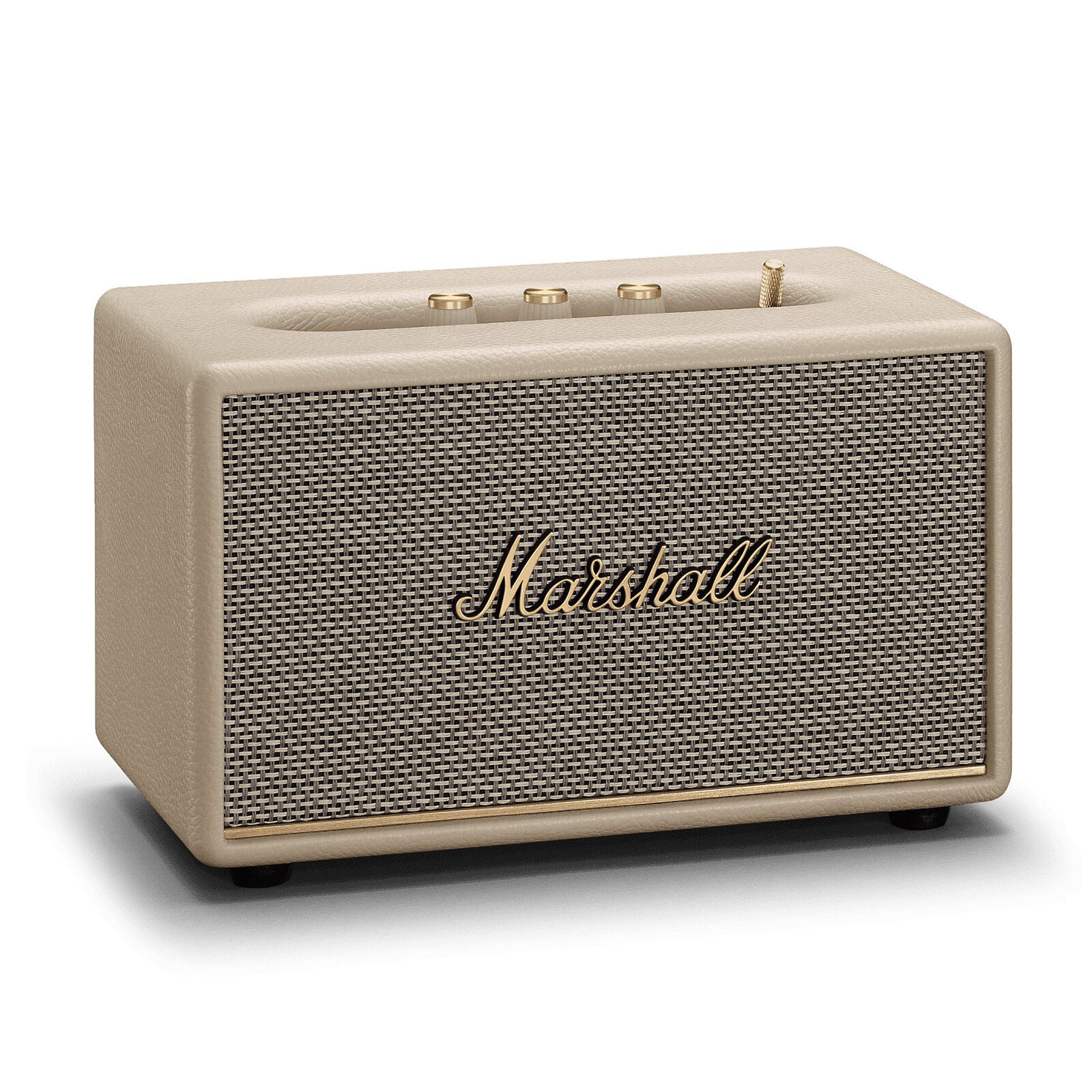 Marshall Acton III Cream 3-year Bluetooth warranty speaker - - LDLC