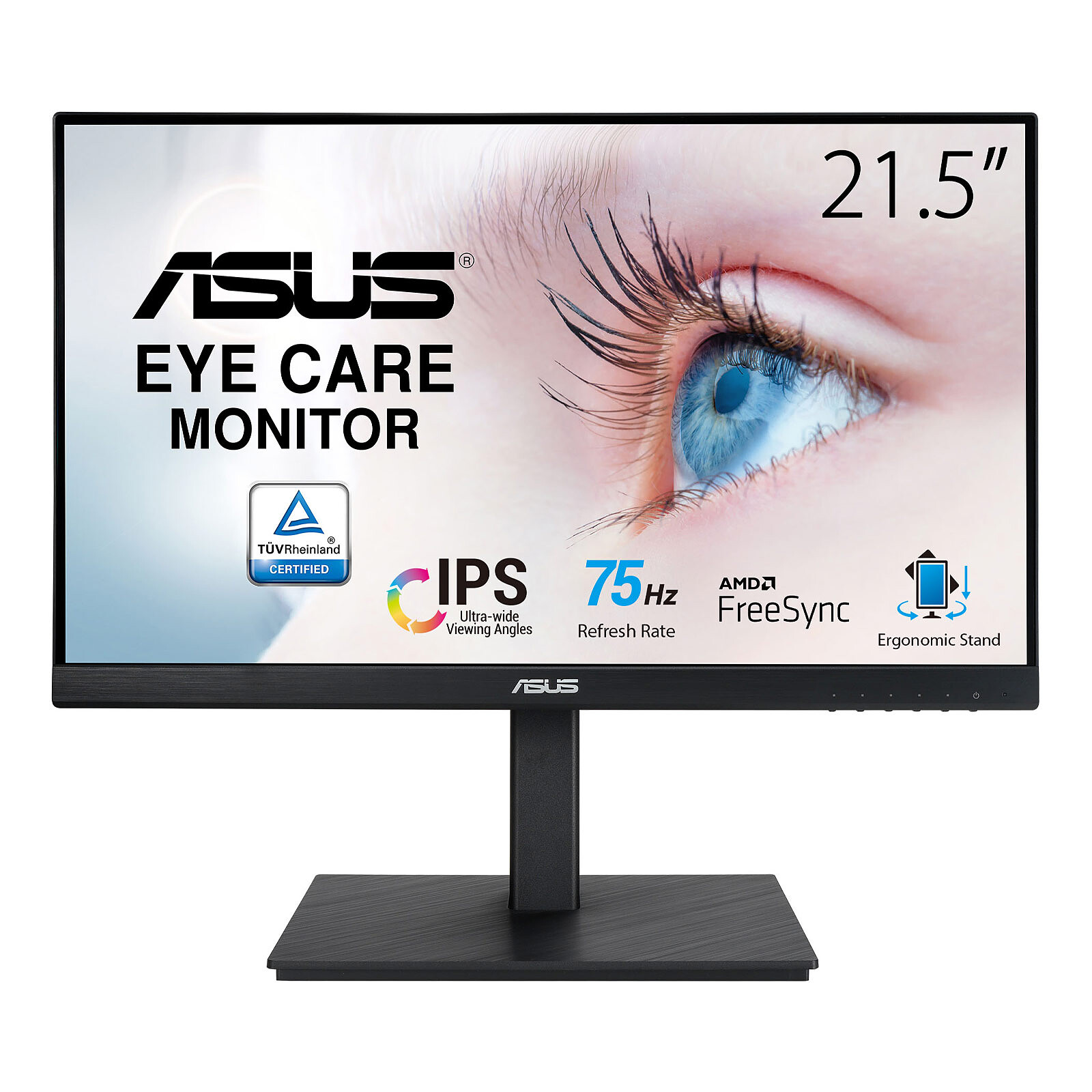 ASUS VA24DQSB Moniteur Eye Care 23,8 (Full HD, IPS, sans