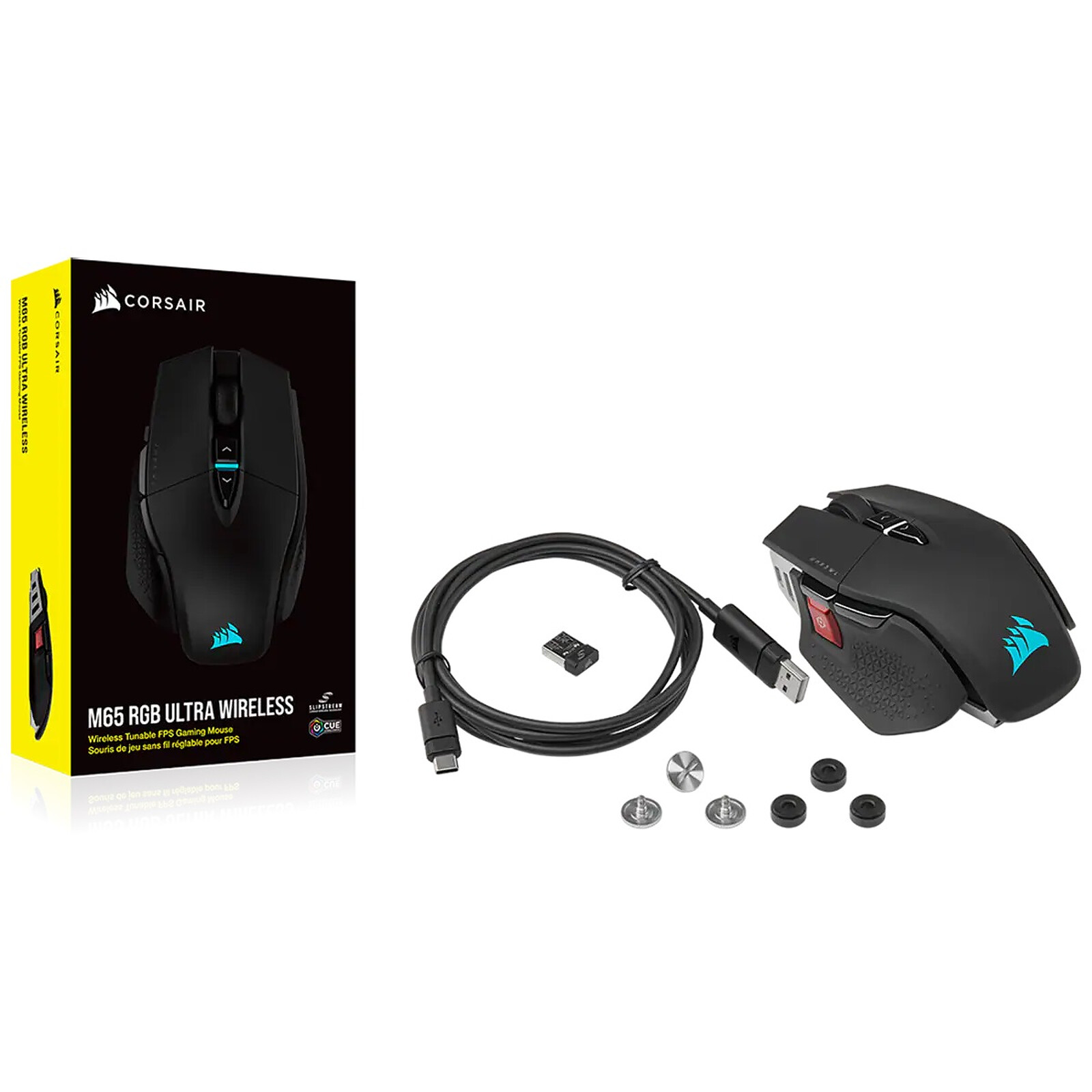 Corsair Gaming M65 Pro RGB (noir) - Souris PC - Garantie 3 ans LDLC