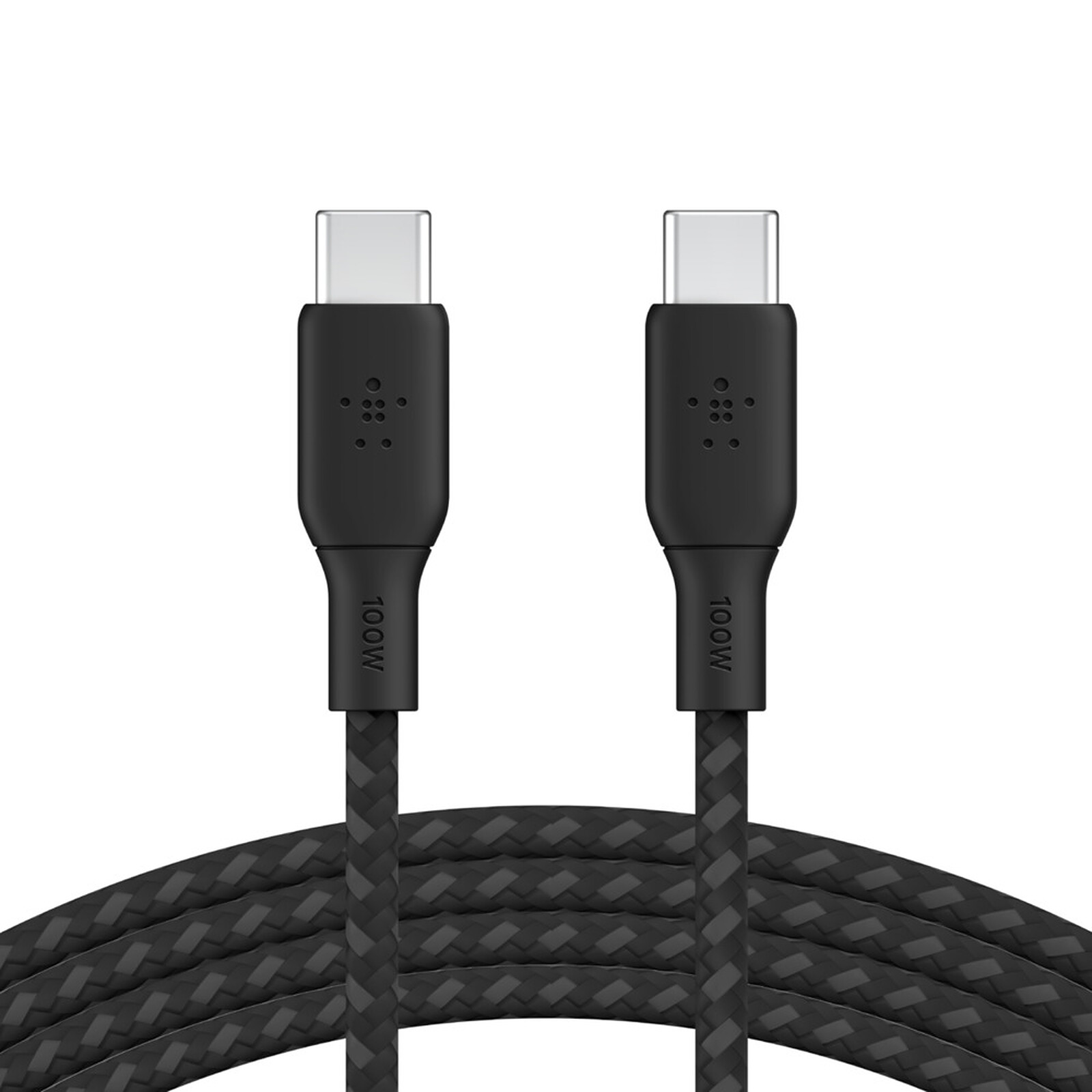 Belkin Câble USB-C Renforcé 100 W 3 m (Noir) - USB - Garantie 3 ans LDLC