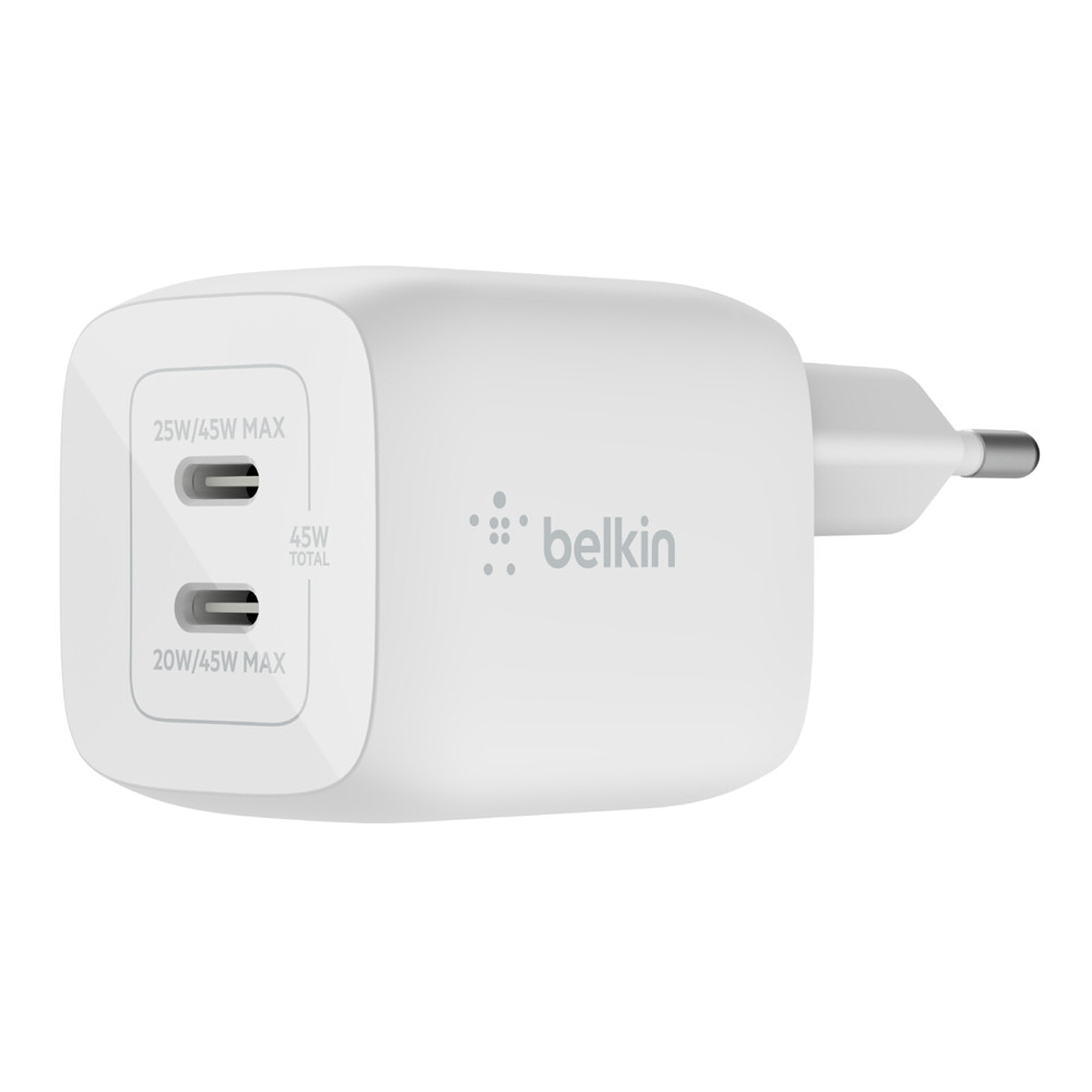 Cargador de CA Belkin BoostCharge Pro USB-C de 65 W (negro) - Cargador de  teléfono - LDLC