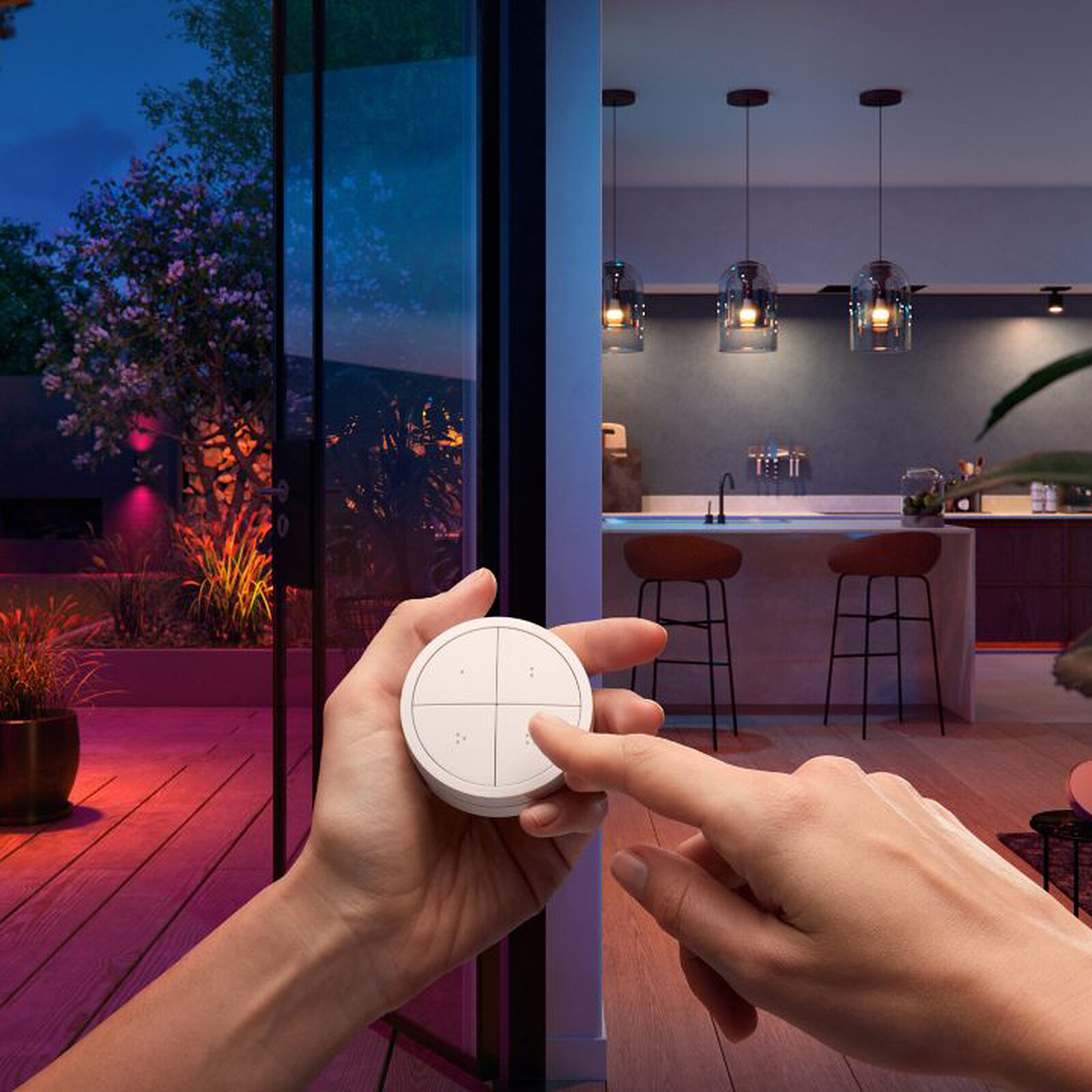 Philips Hue Dial Switch (White) - lighting Philips on LDLC