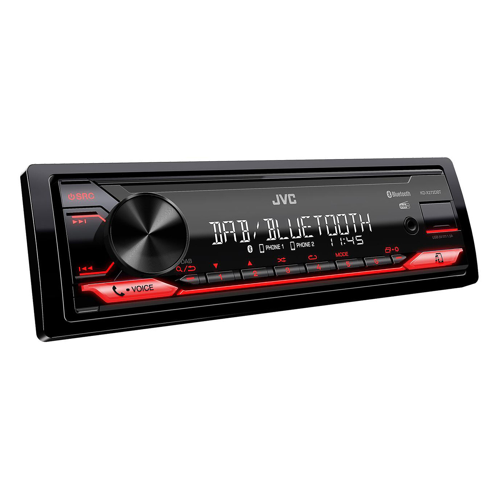 Radio para auto de CD con BLUETOOTH® con potencia de 100 W