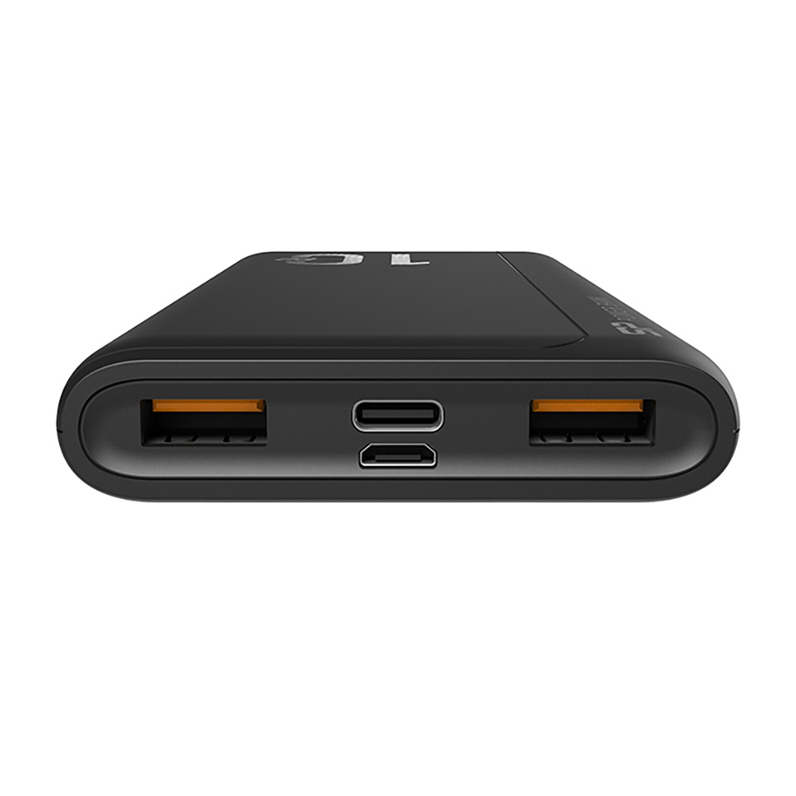 Avizar Batterie Externe Noire Universelle 12800mAh avec Câbles intégrés USB-C,  micro USB et Apple Lightning - Batterie externe - LDLC
