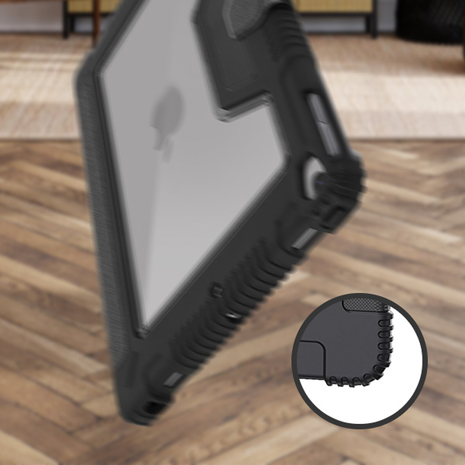 Soporte de suelo para Tablet iPad Pro 12.9 Generación 3, Negro