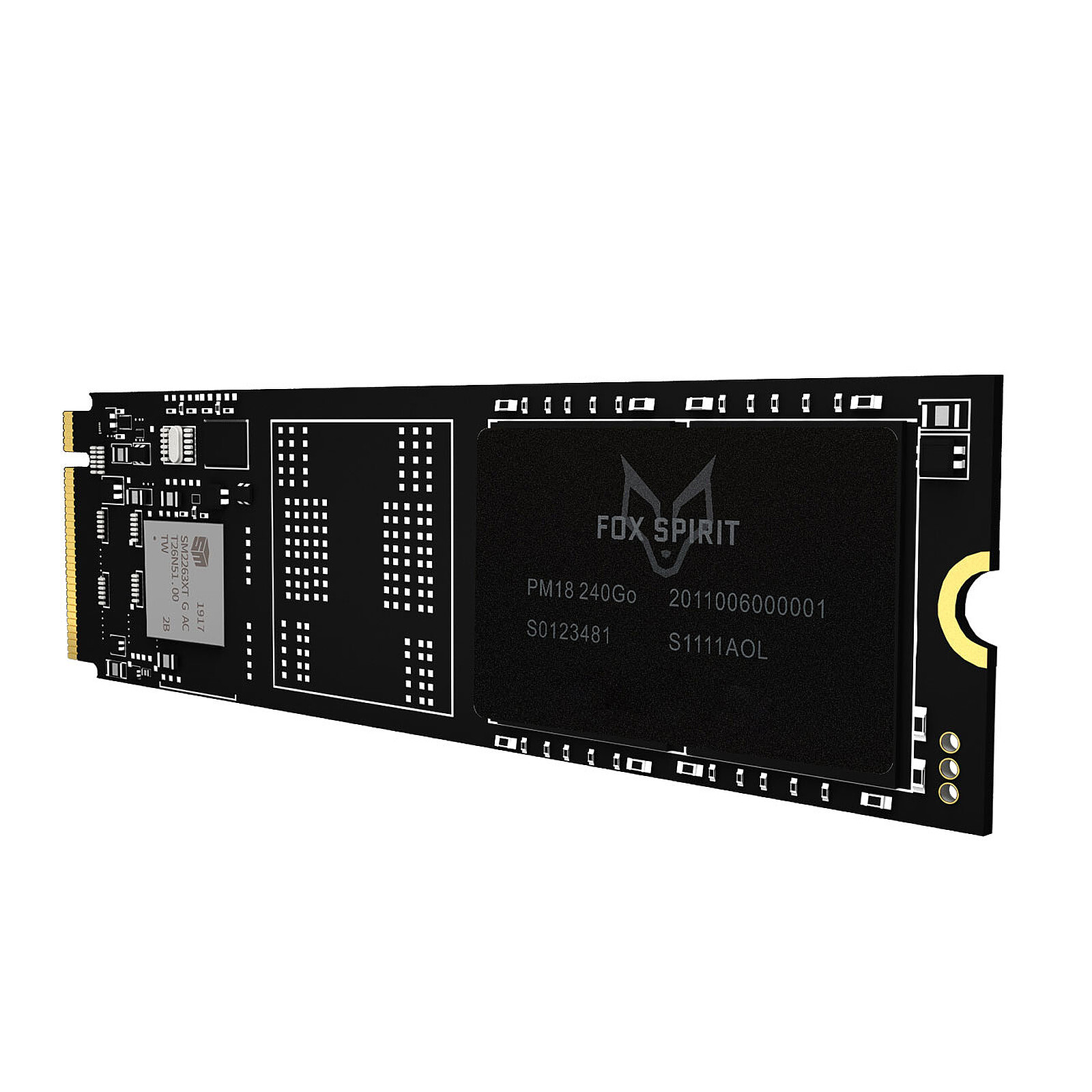 MSI MPG B550 GAMING PLUS + Fox Spirit PM18 M.2 2280 PCIE NVME 240 GB -  Carte mère - LDLC