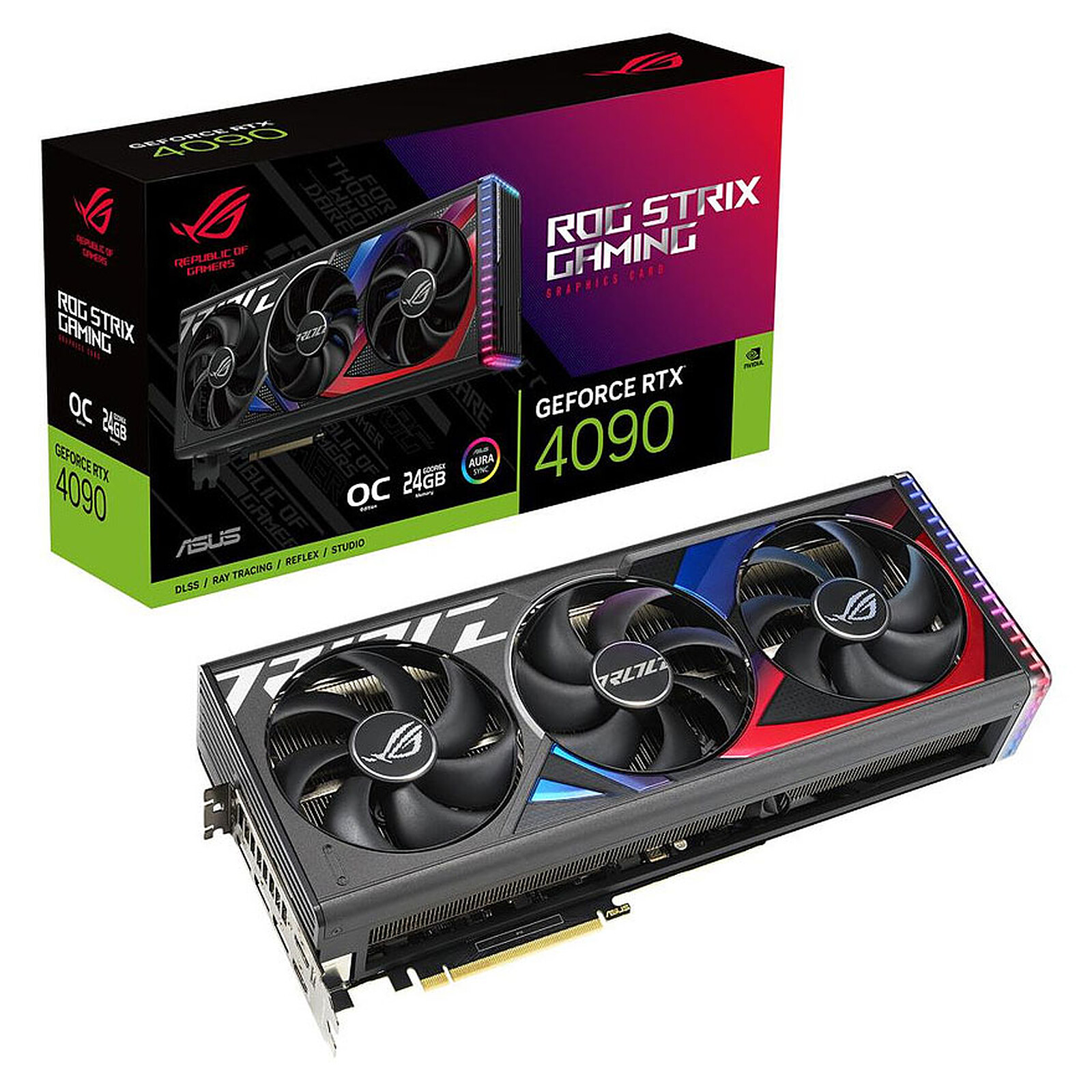 ASUS ROG Strix GeForce RTX 4090 OC Edition 24GB Graphics Card LDLC 