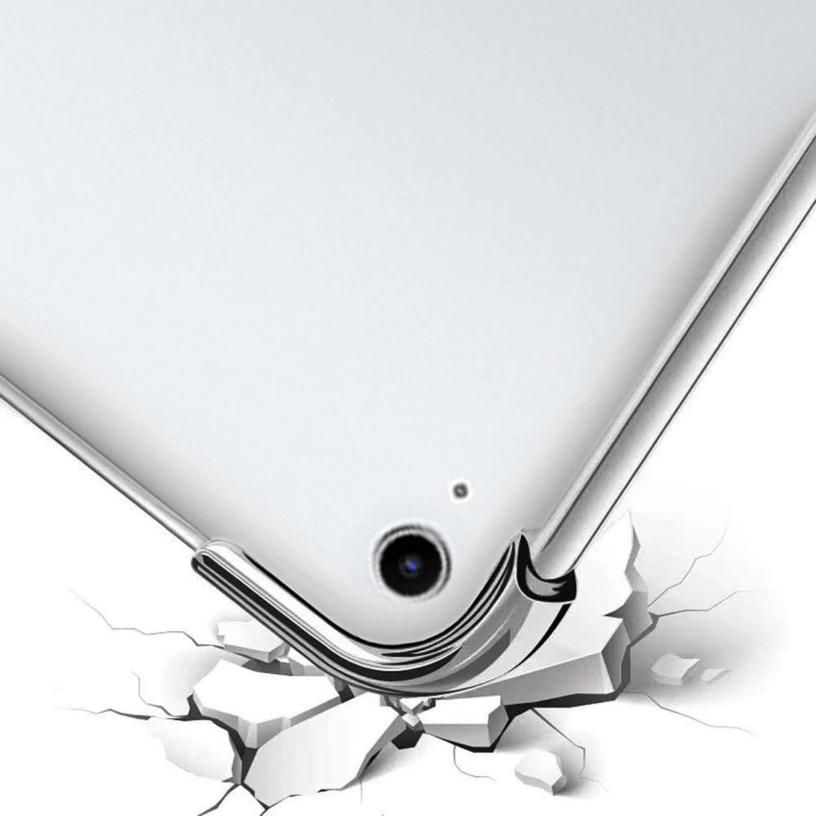 QDOS Etui Folio Muse pour iPad Pro 11 2022 (4th gen) / iPad Air 10.9 2022  (5th gen) - Transparent Rose - Etui tablette - Garantie 3 ans LDLC