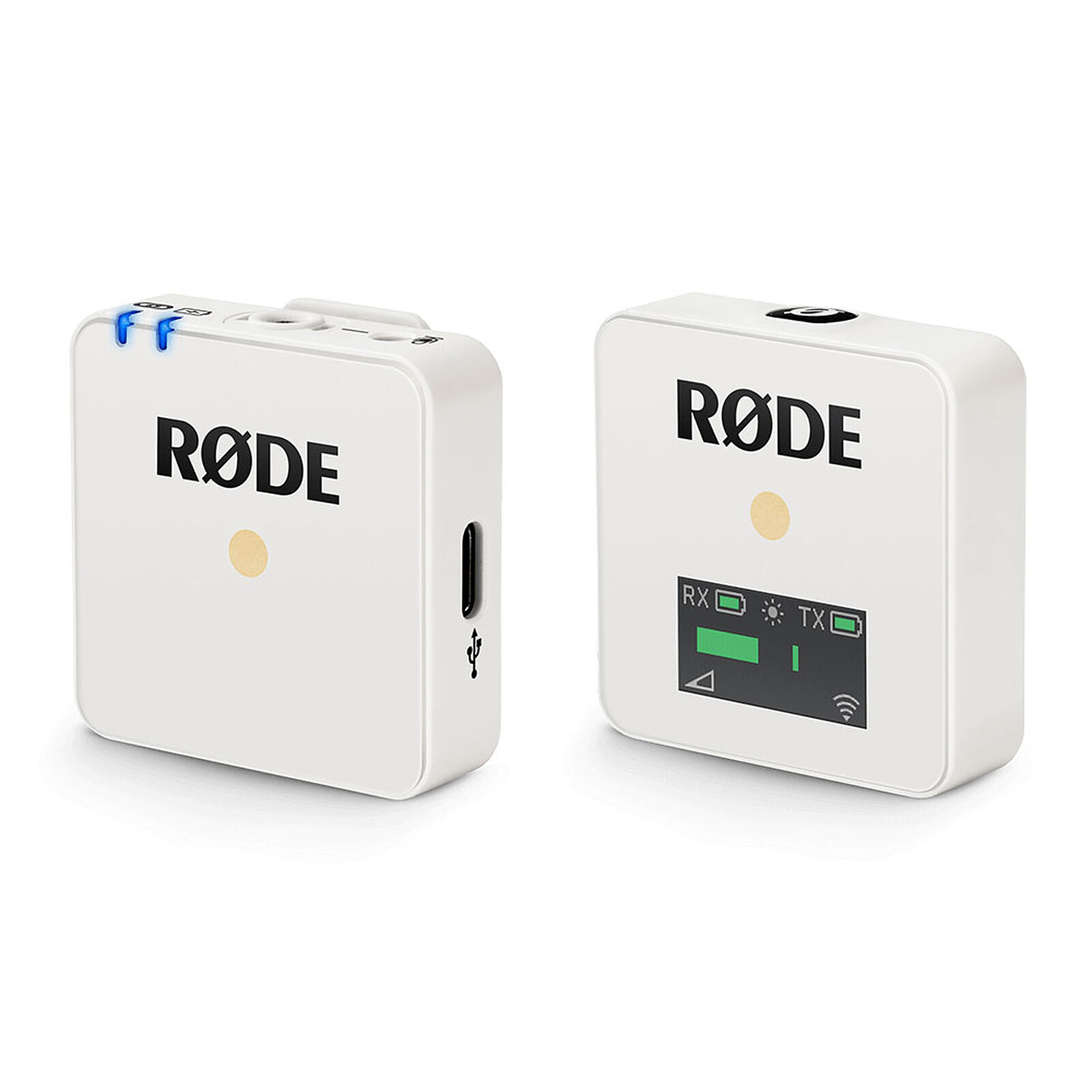 RODE Wireless GO Blanc (R100322) - Achat Micro RODE pour professionnels sur