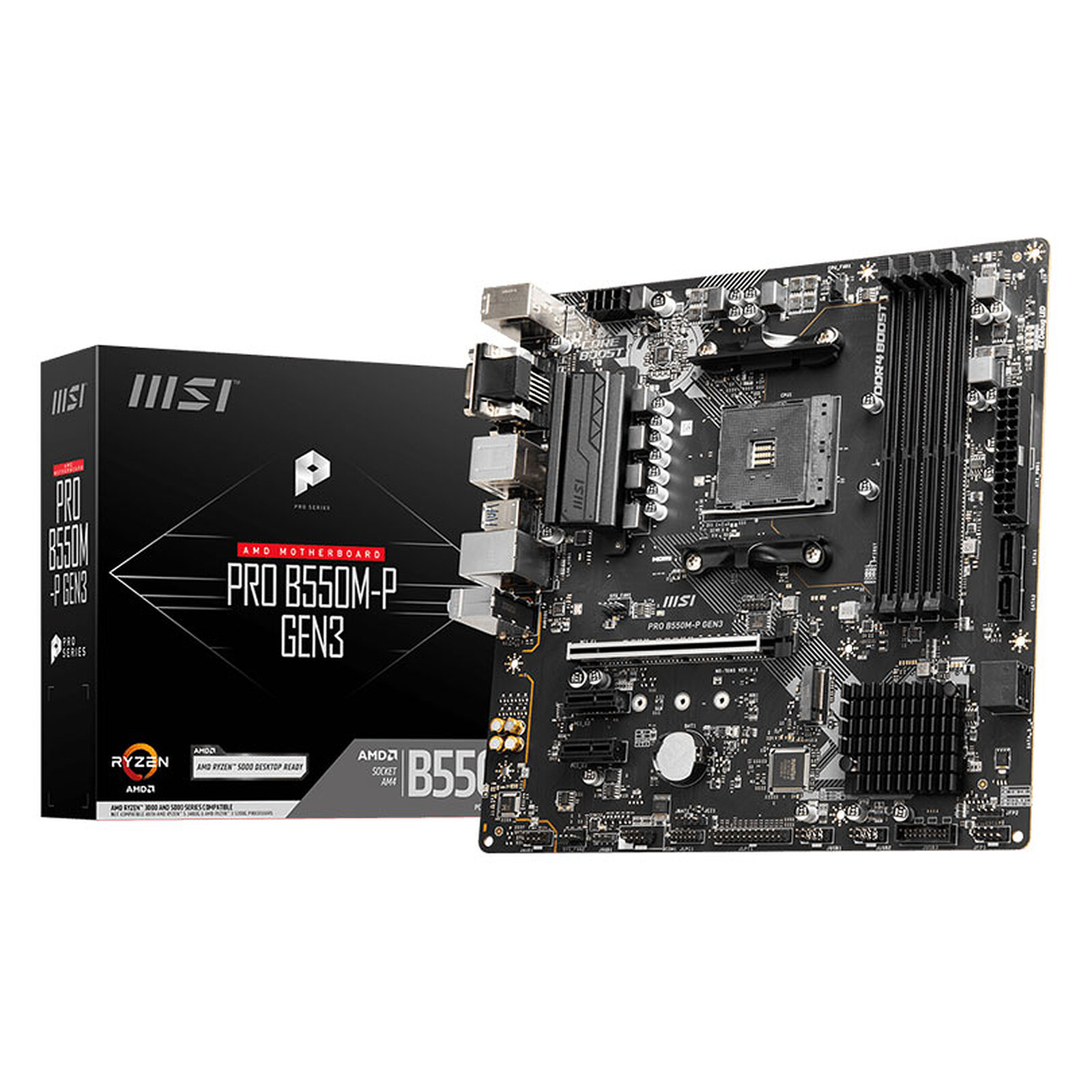  MSI B550 Gaming GEN3 Gaming Motherboard (AMD AM4, DDR4