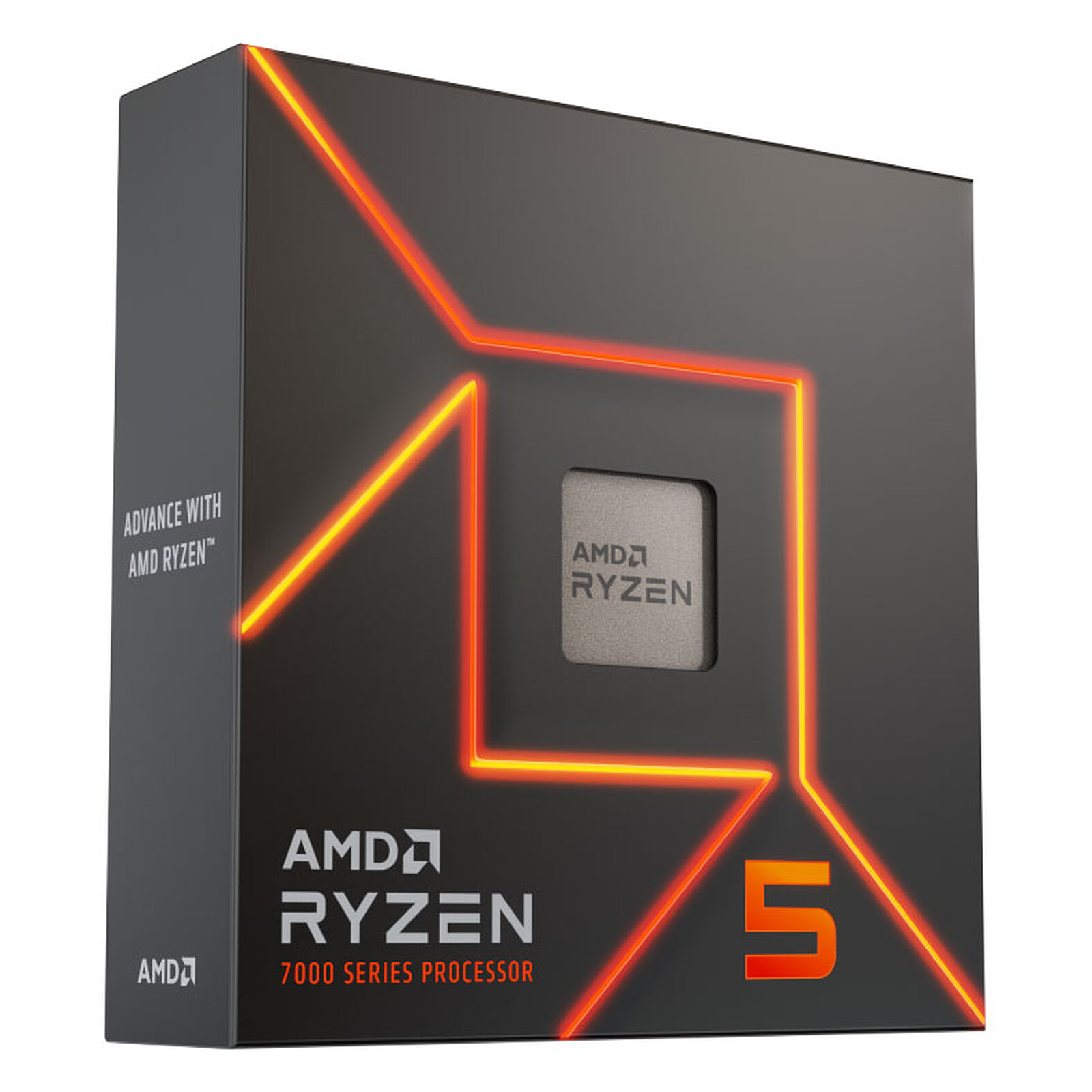 AMD Ryzen 5 7600X (4.7 GHz / 5.3 GHz) - Processeur - LDLC