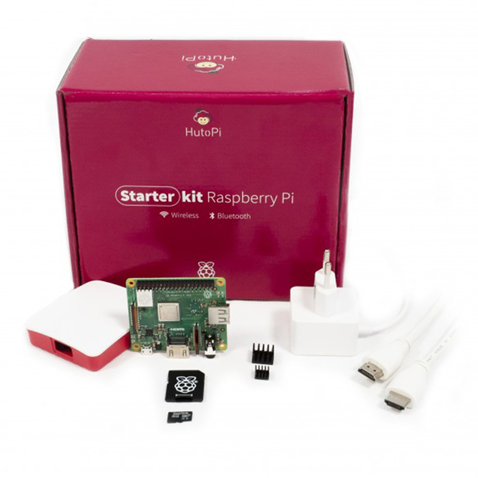 Boitier pour Raspberry Pi 3 B+ (Blanc) - Boîtier Raspberry Pi - Garantie 3  ans LDLC