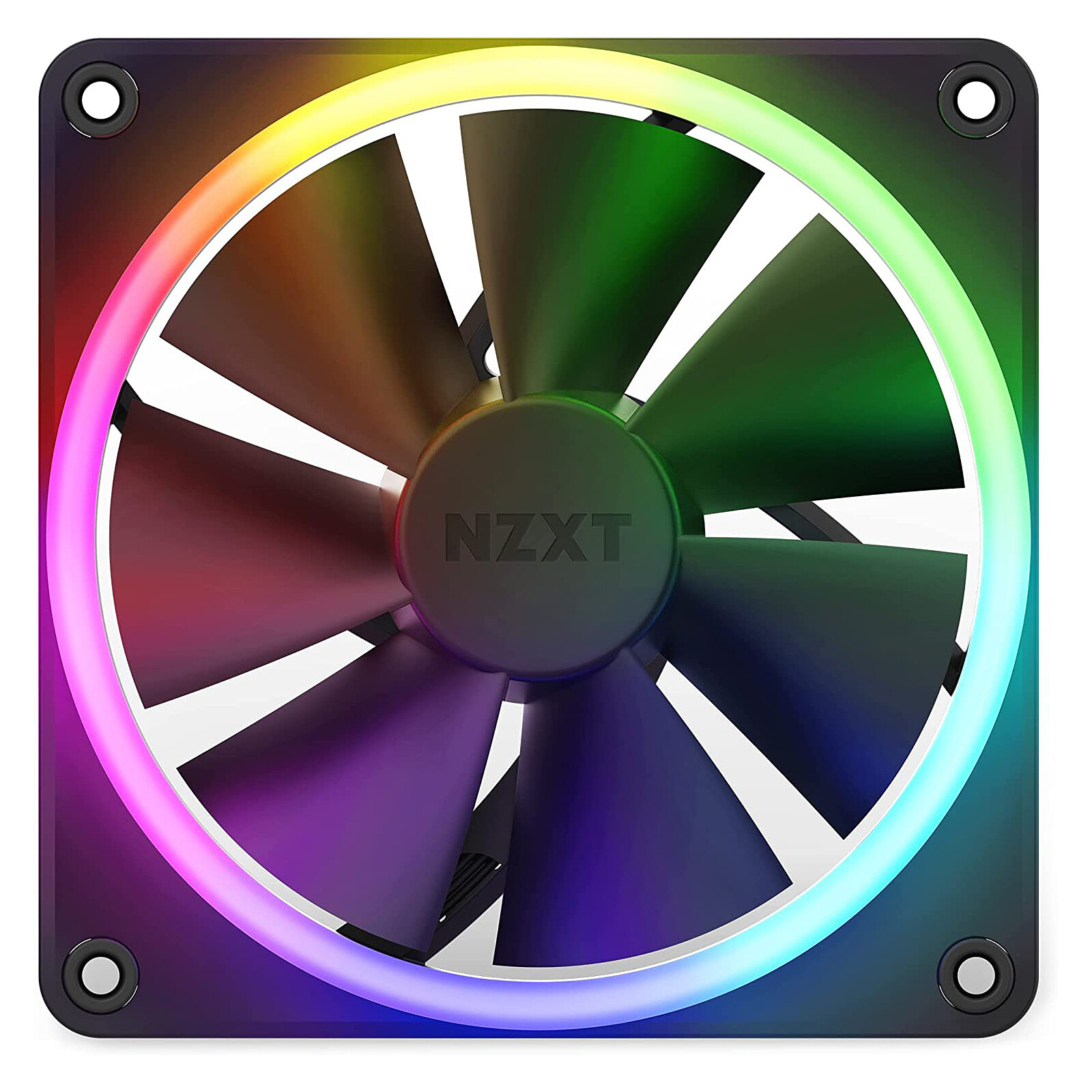 NZXT F120 RGB (Noir) - Ventilateur boîtier - Garantie 3 ans LDLC