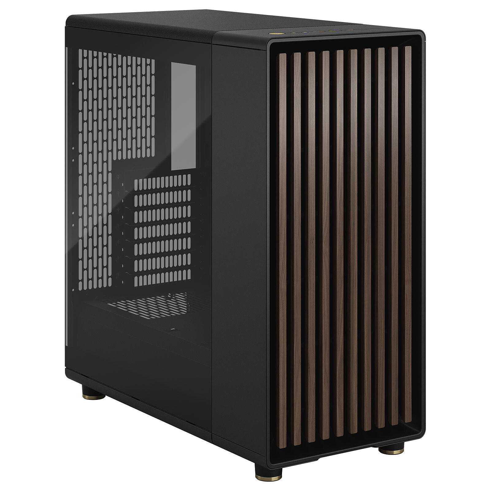 Fractal Design North Charcoal Black TG Dark - Boîtier PC - Garantie 3