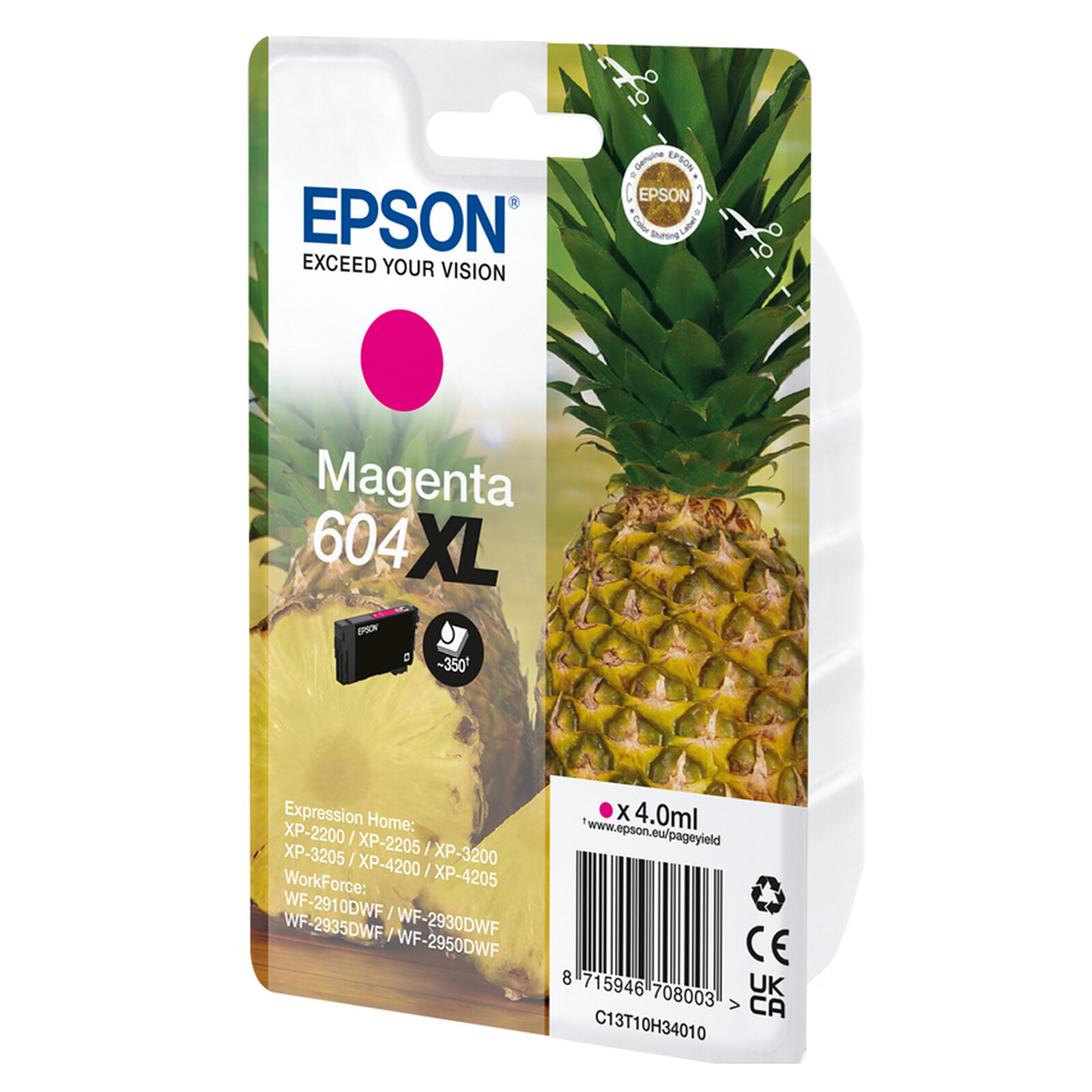Epson Ananas 604XL Magenta - Cartouche imprimante - LDLC